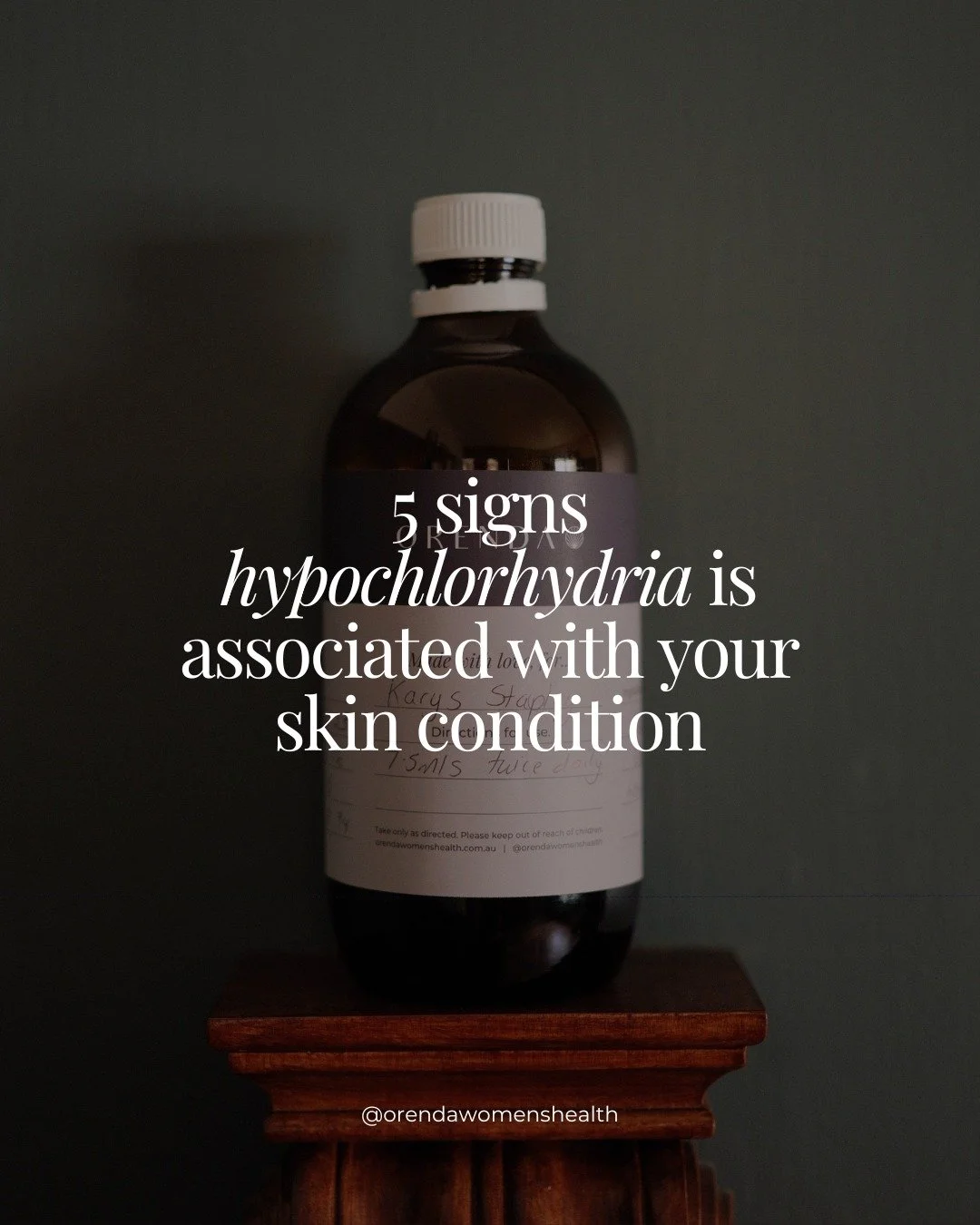 THE GUT-SKIN CONNECTION
Whenever we think about the connection between the gut-skin, often straight away our brains go to the gut microbiome and we think about probiotics
But did you know digestion actually starts in the mouth? And then the second