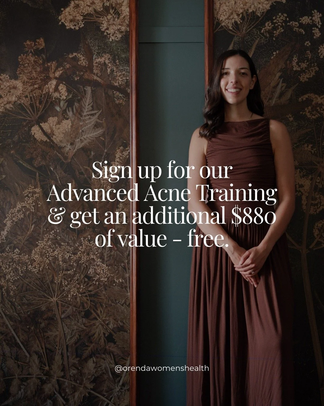 🚨 Skin Therapists - a special offer just for you! 🚨

Level up your acne game with our Advanced Acne Training &ndash; and for a limited time, we&rsquo;re adding $880 extra value just for you!

Sign up now and get:
✨ 4 x Clear Skin Blueprint vouchers