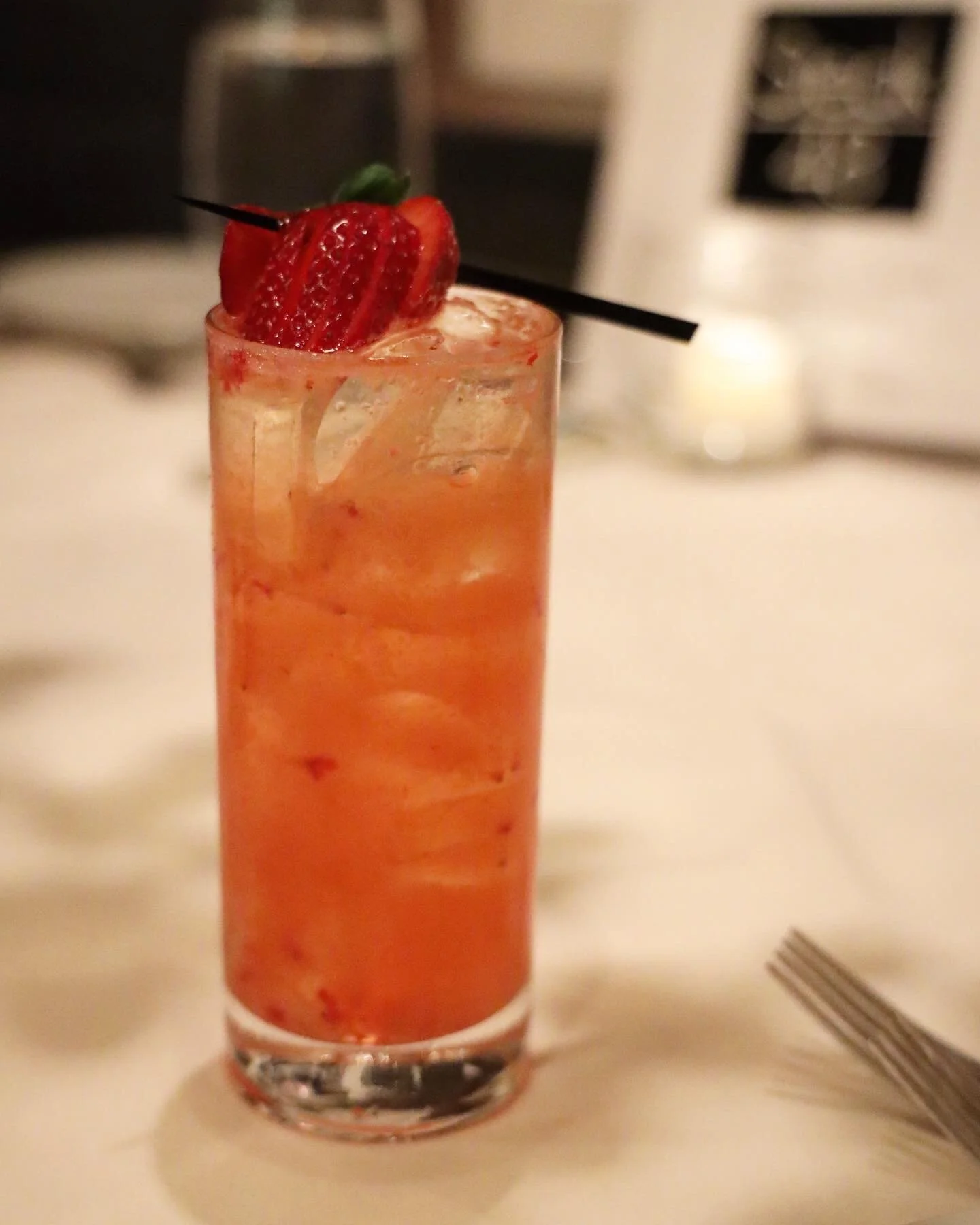 Strawberry Rhubarb Cocktail