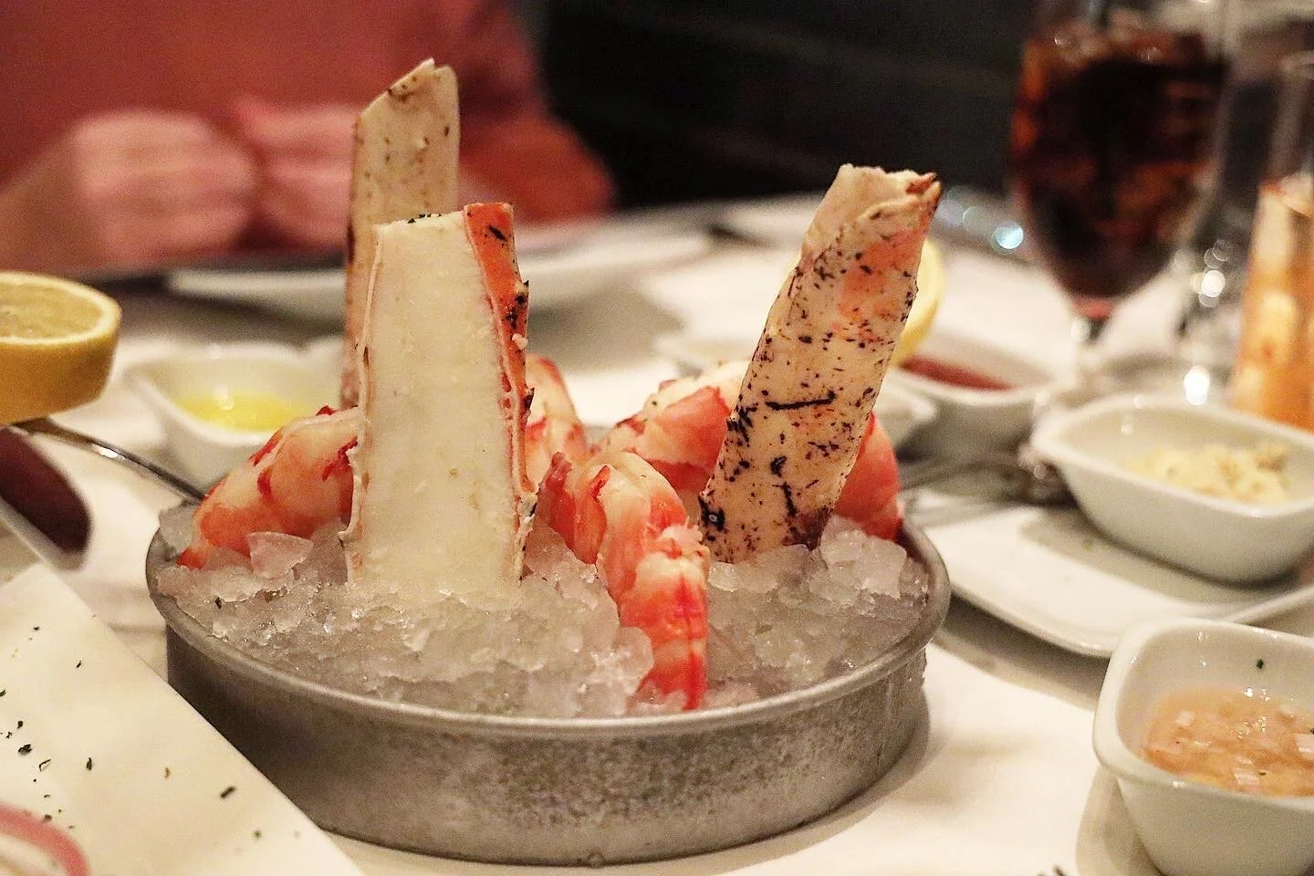 Alaskan King Crab and Colossal Shrimp