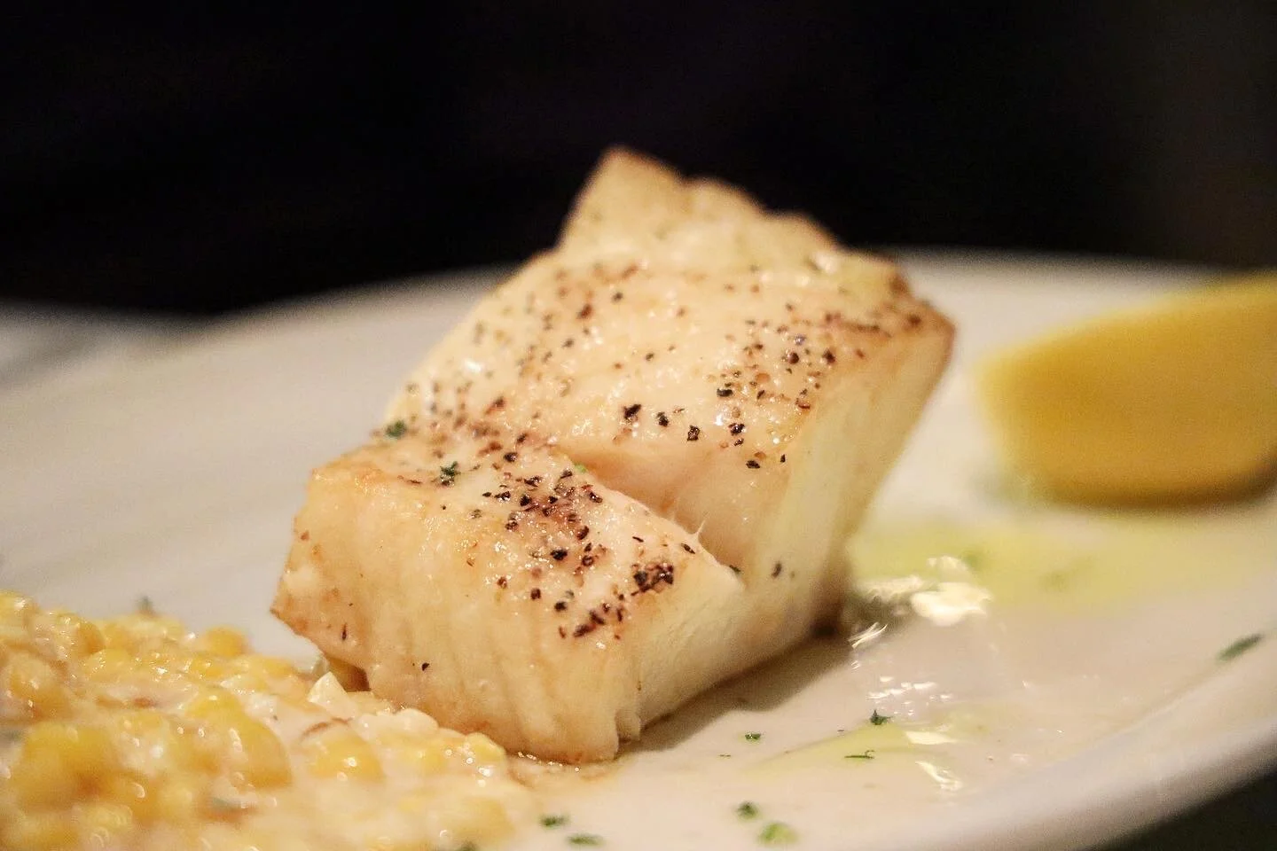 Braised Sea Bass