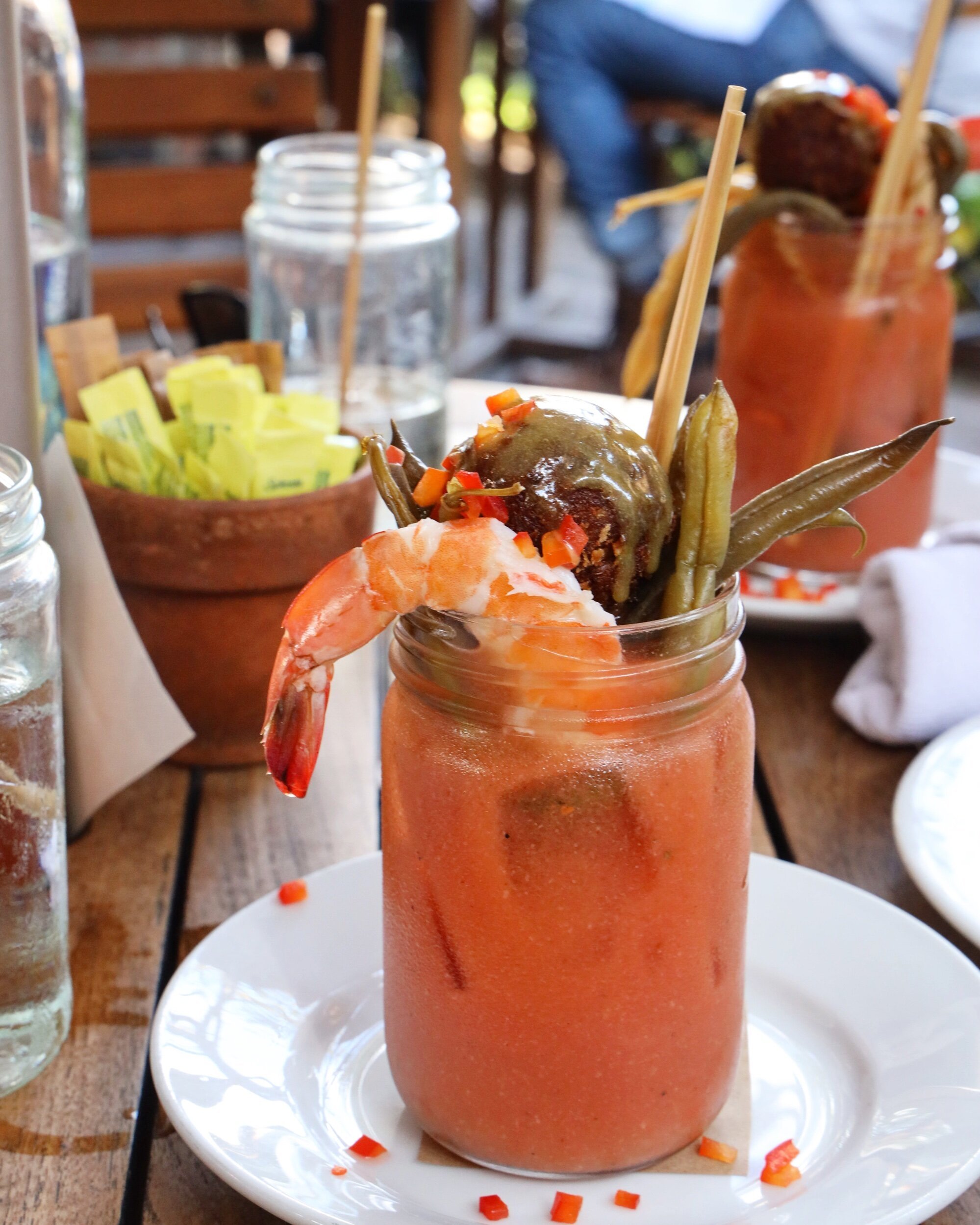 Bloody Mary with Scotch Egg