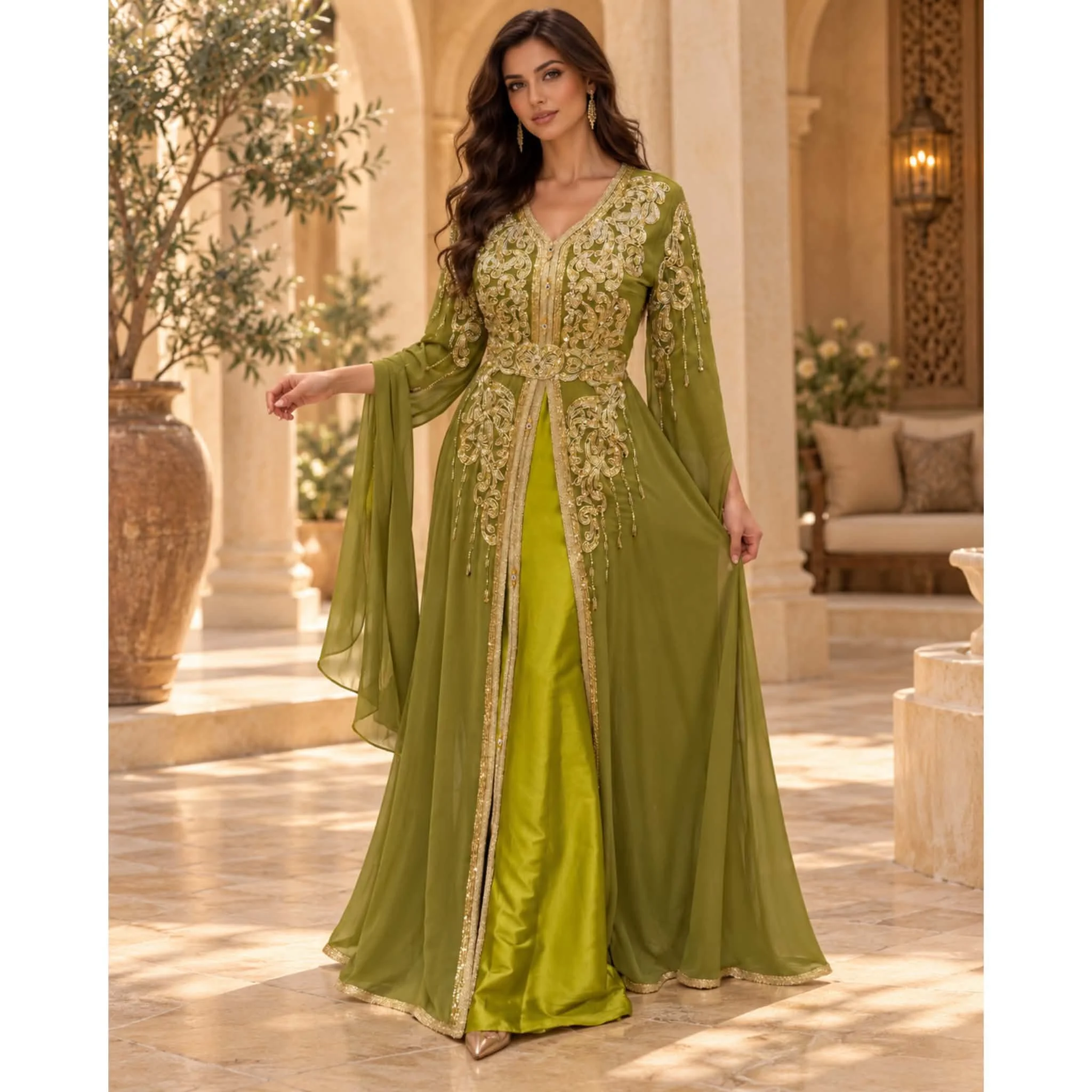 LUBNA CAFTAN DRESS