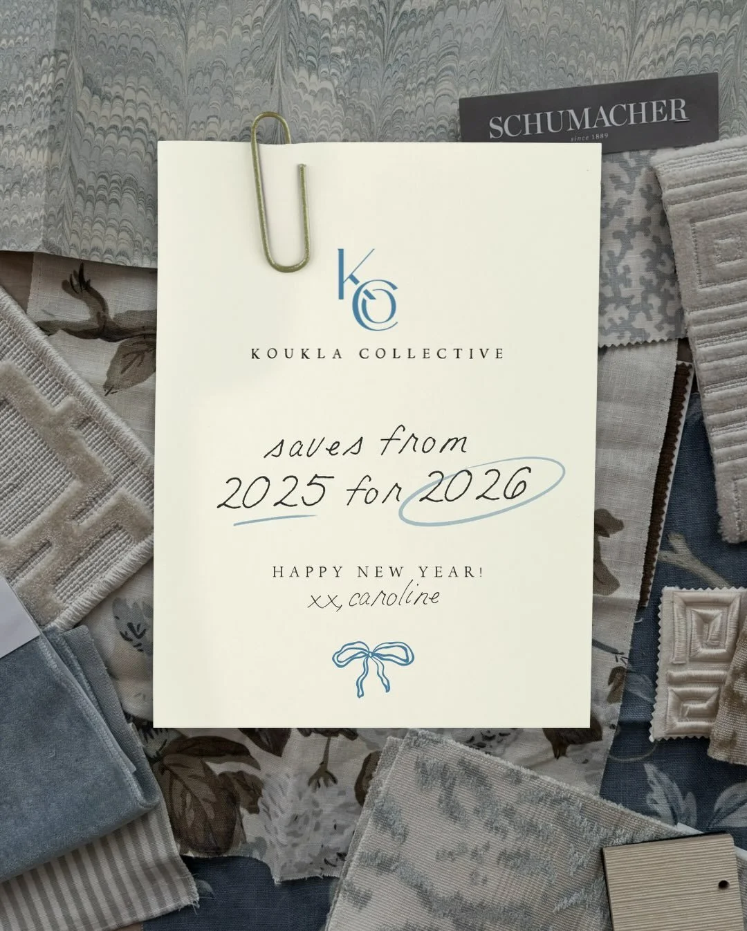 HNY! I don&rsquo;t know about y&rsquo;all, but my years rarely wrap with a perfect bow. There are always loose ends and overlap from one year to the next. But after a little trip through my old IG inspiration saves, I landed on this: if there&rsquo;s