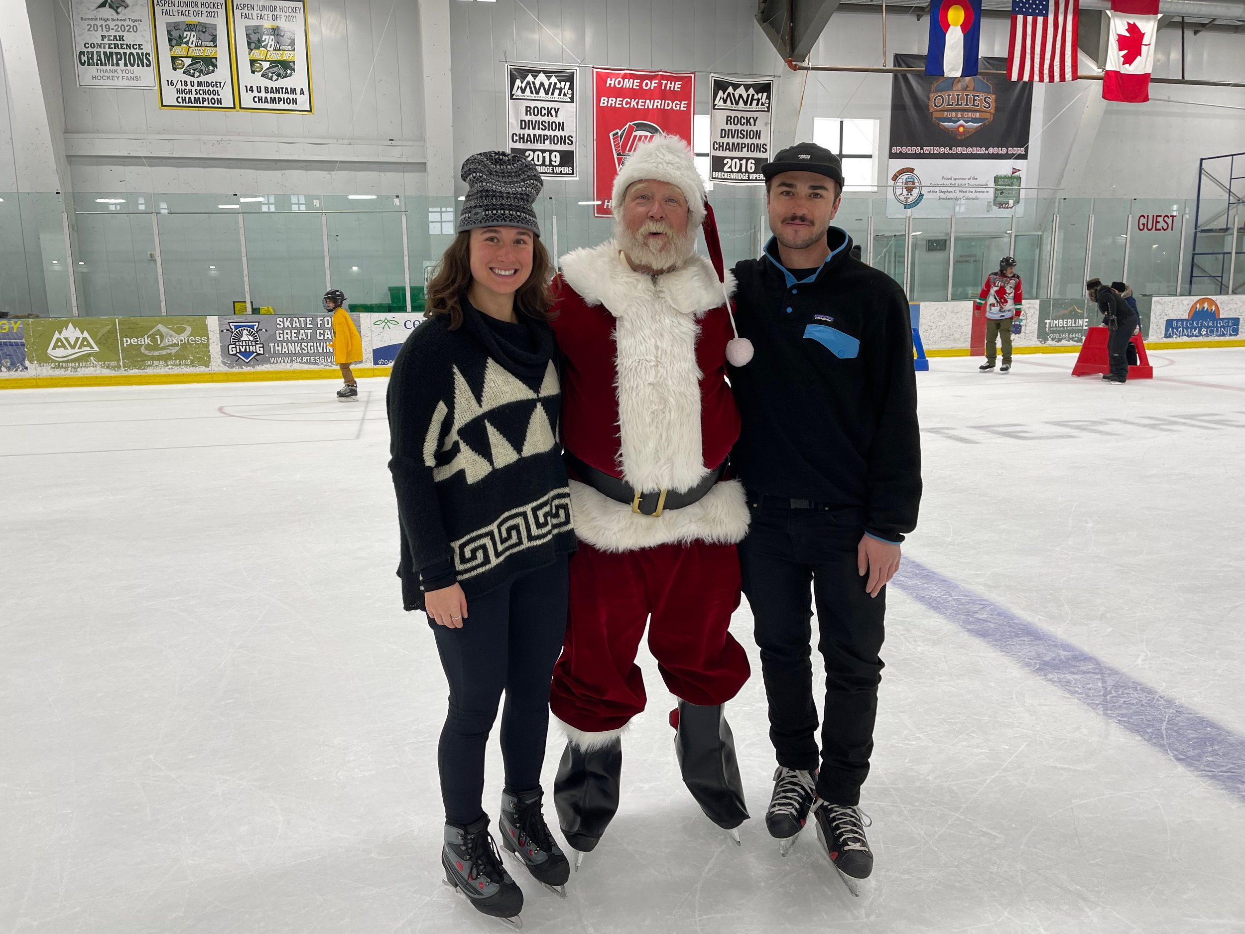Skating With Santa