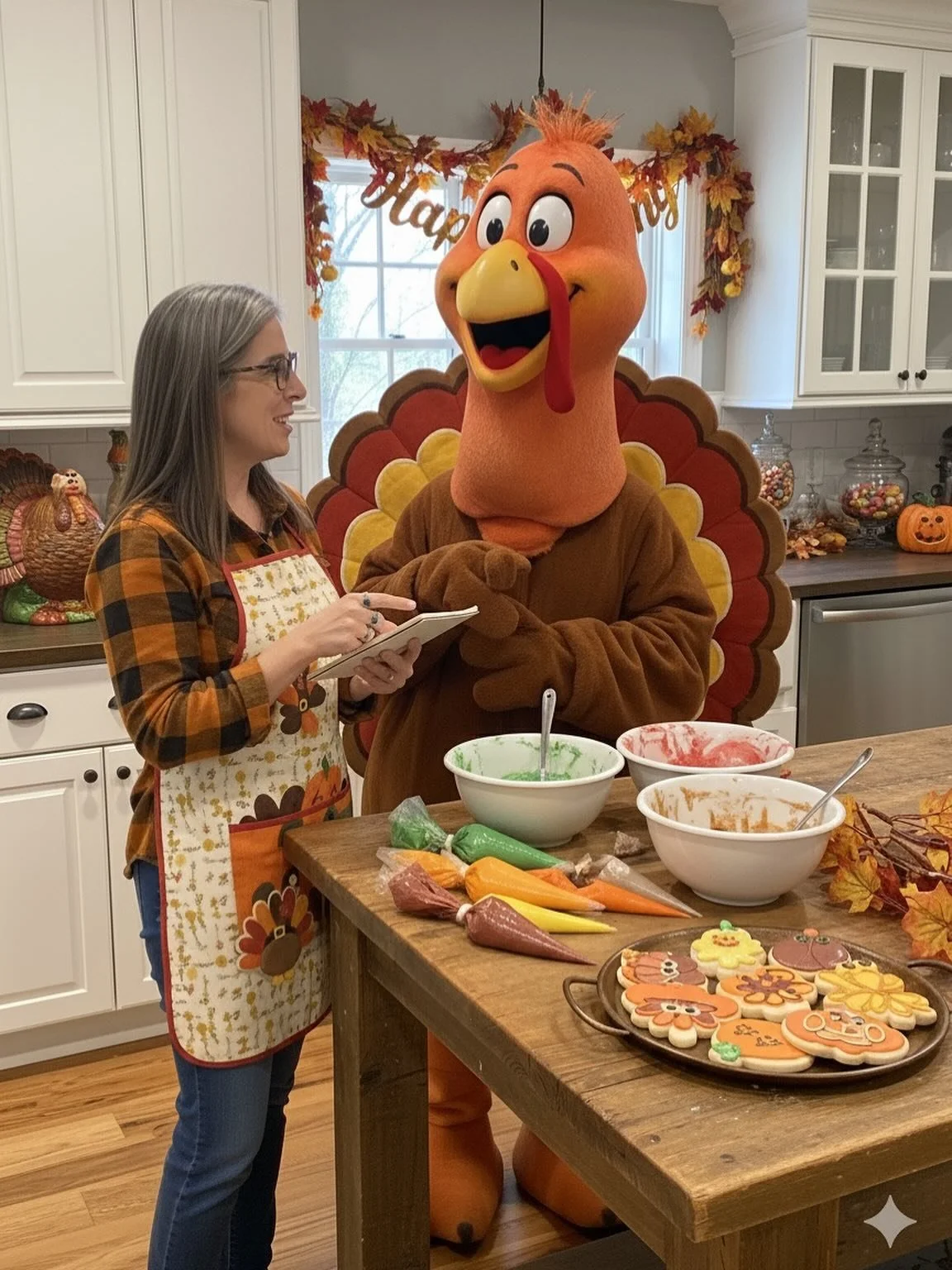 Grateful for such a joyful design consultation with the holiday expert 🦃- too many cute ideas!  Excited to bake and style for the holiday.

 #styledcookie #styledcookies #sugarcookies #sugarcookie #sugarcookidecorating #sugarcookiesofinstagram #chic