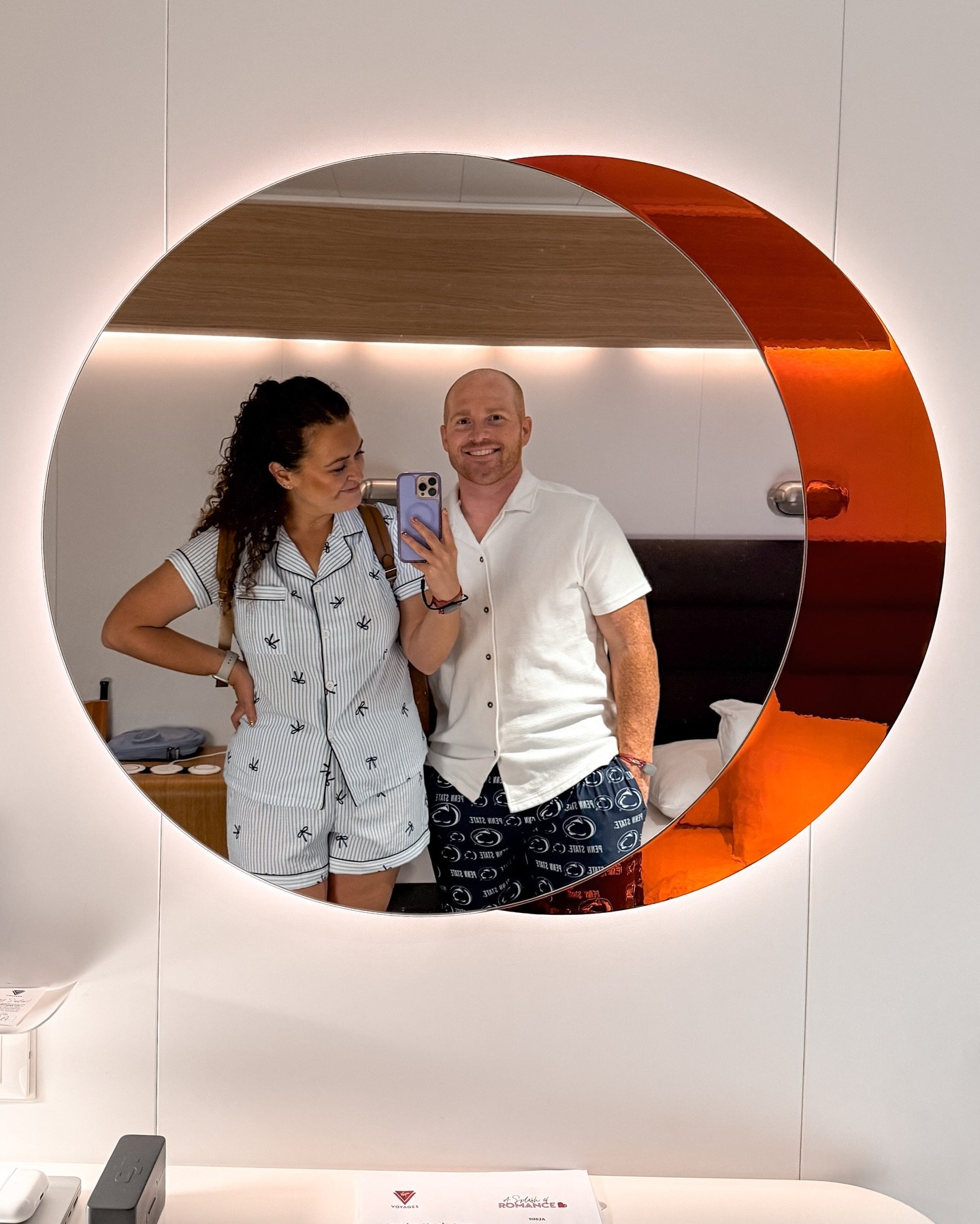 This is your sign to dance a little, stay out late, and cruise like grown-ups 🪩 

Who decided cruise nights had to be boring anyway? 😏 Virgin Voyages PJ party = comfy clothes, great music, and couples having fun!

#travelwithjoshandtaylor #goldgell