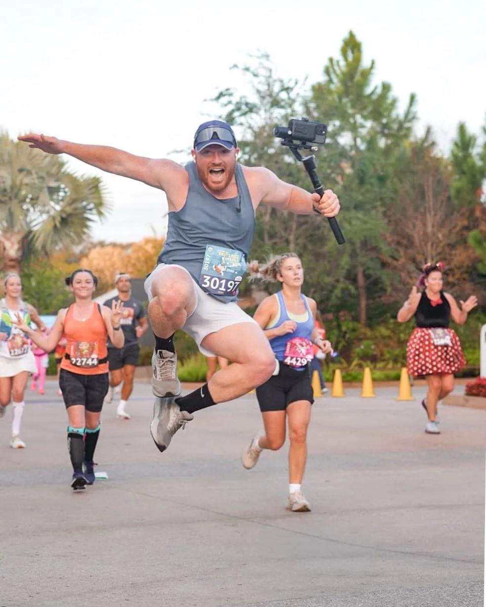 One step closer to completing the Goofy Challenge ✨🏃&zwj;♂️

Josh crossed the finish line today after the Walt Disney World Half Marathon, and tomorrow he&rsquo;ll be back out there taking on the full marathon to officially complete the Goofy Challe