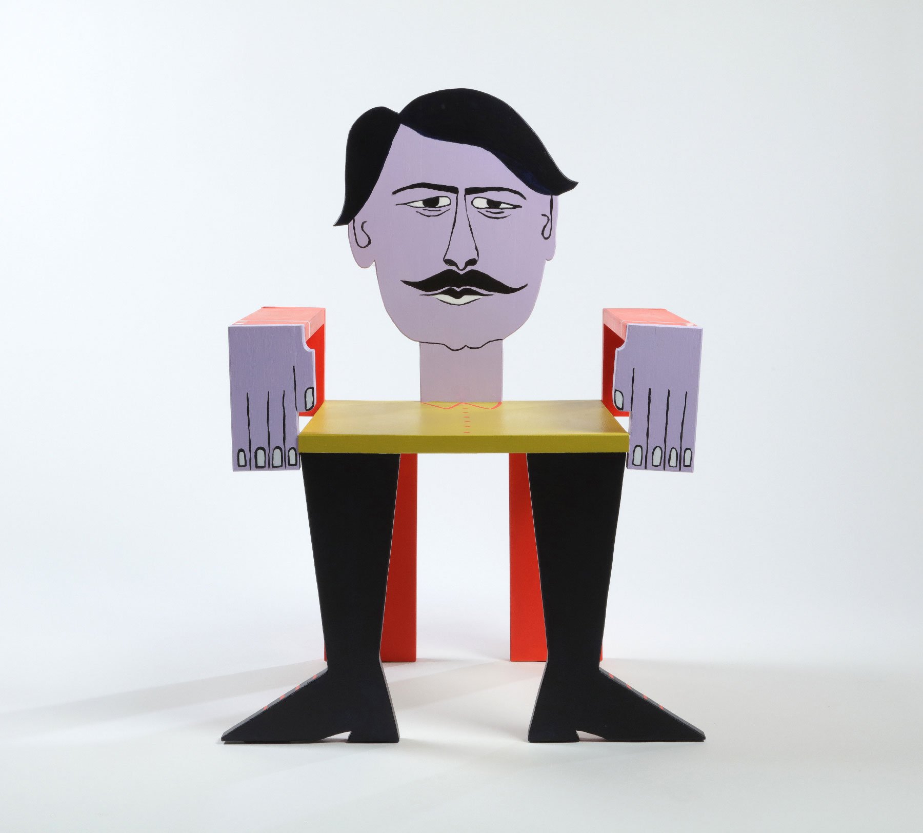 Lazar Elia Chair |
Acrylic on Poplar |
20x20x40 in. |
2019