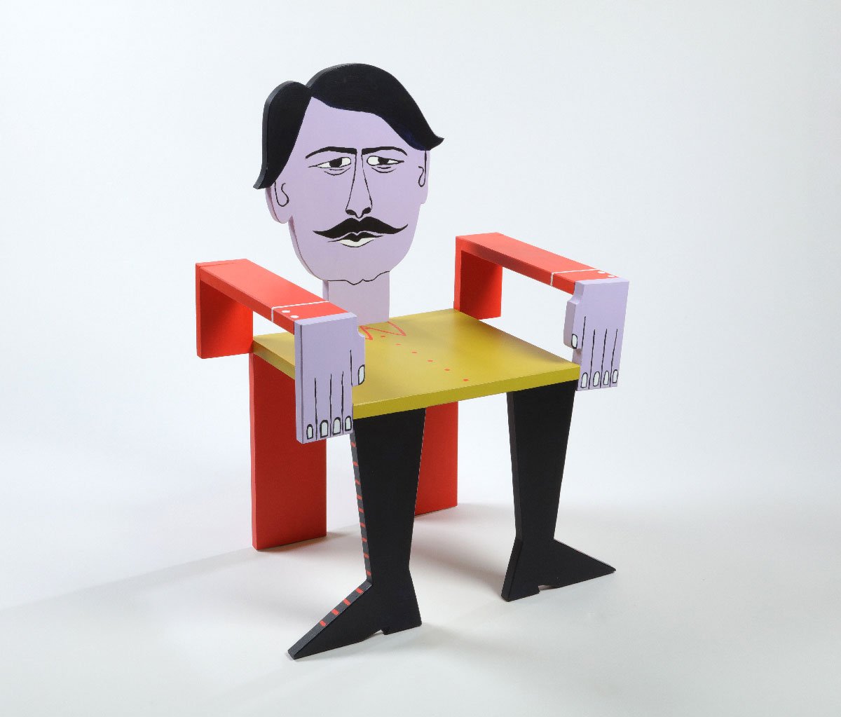 Lazar Elia Chair |
Acrylic on Poplar |
20x20x40 in. |
2019