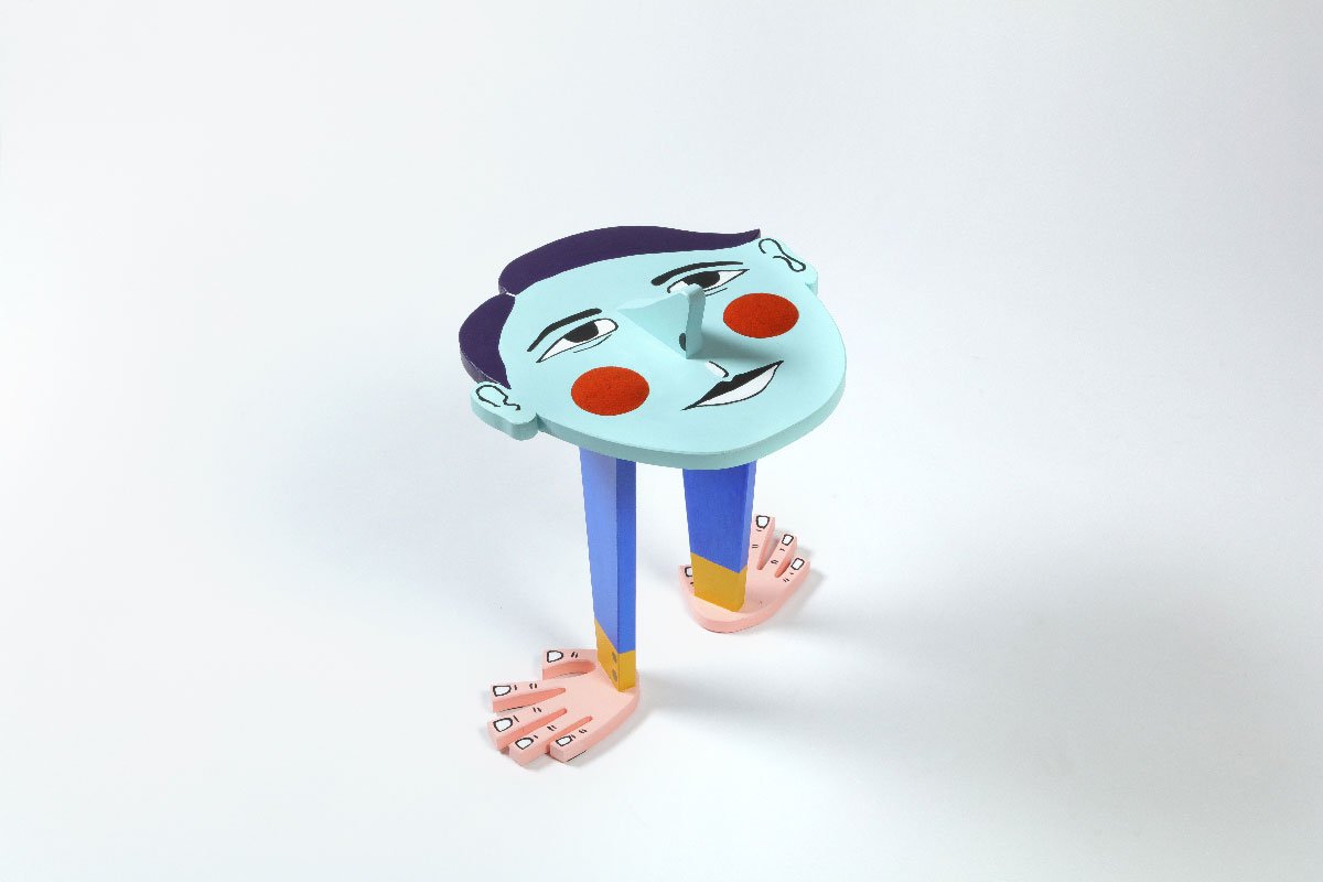 John Side Table |
Acrylic on Poplar |
15x18x22 in. |
2018