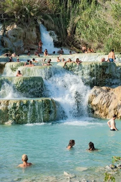 Waterfalls in Maremma, Tuscany