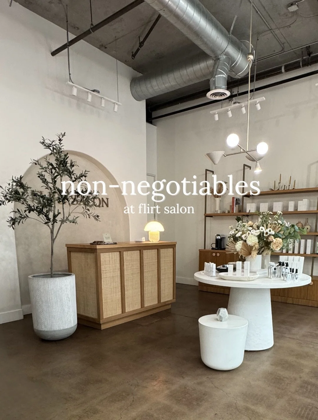 The mix of things that keep Flirt running. Some for you, some for us, all non-negotiable ❣️

#behindthechair #sandiegohairstylist #sandiegohairsalon #salonlife san diego hair salon non negotiables color professionals must haves