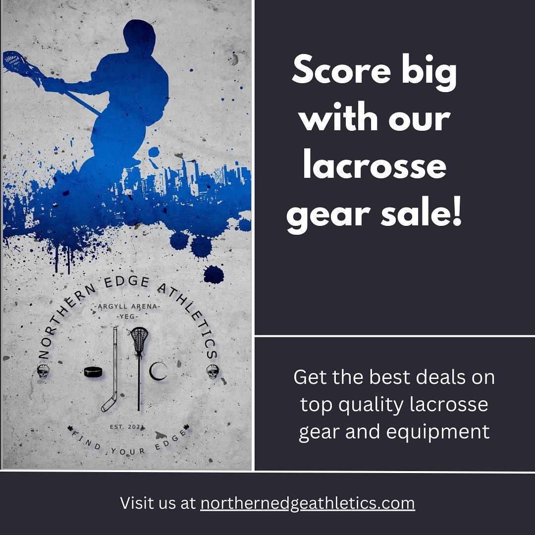 Get your lacrosse gear here.  Check out our online store or pop into the shop for all of the deals. #sale #lacrosse #lax #nea