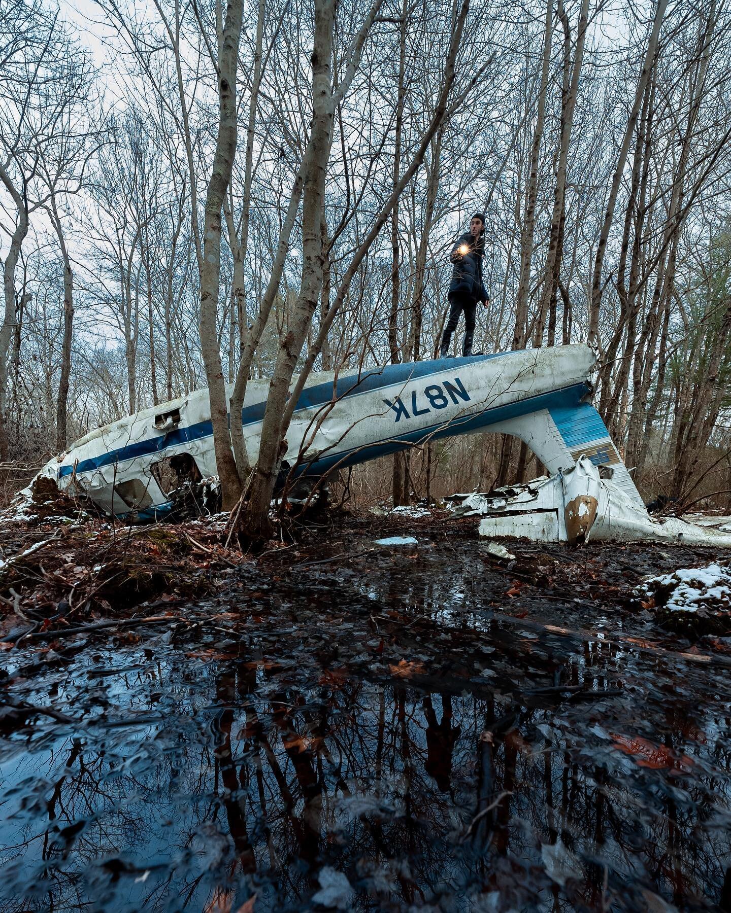 The rumors were true! 40 years ago this plane crashed into a swamp. Left 4 injured and one dead. I don&rsquo;t know how paramedics were able to rush into this swamp and find this thing. It was completely lost in the forest. 

Go check out the video o