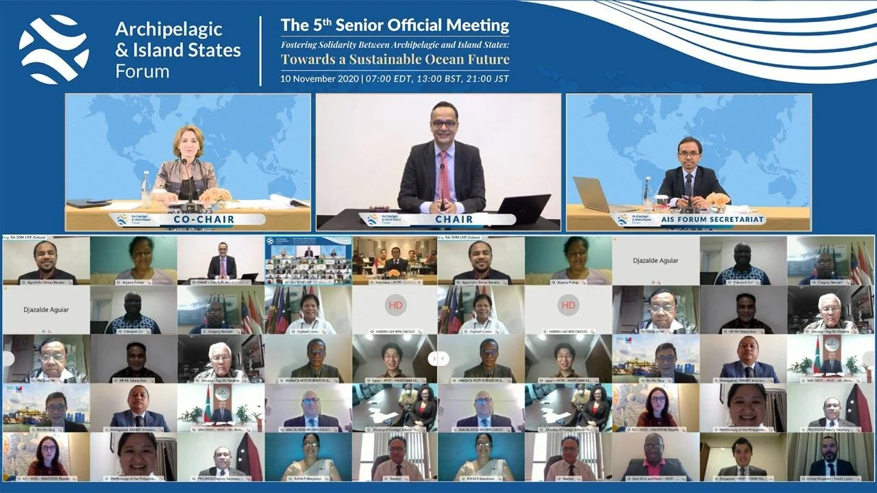 Archipelagic and Island Nations Discuss COVID-19 Recovery and Development of Blue Economy at Third Ministerial Meeting