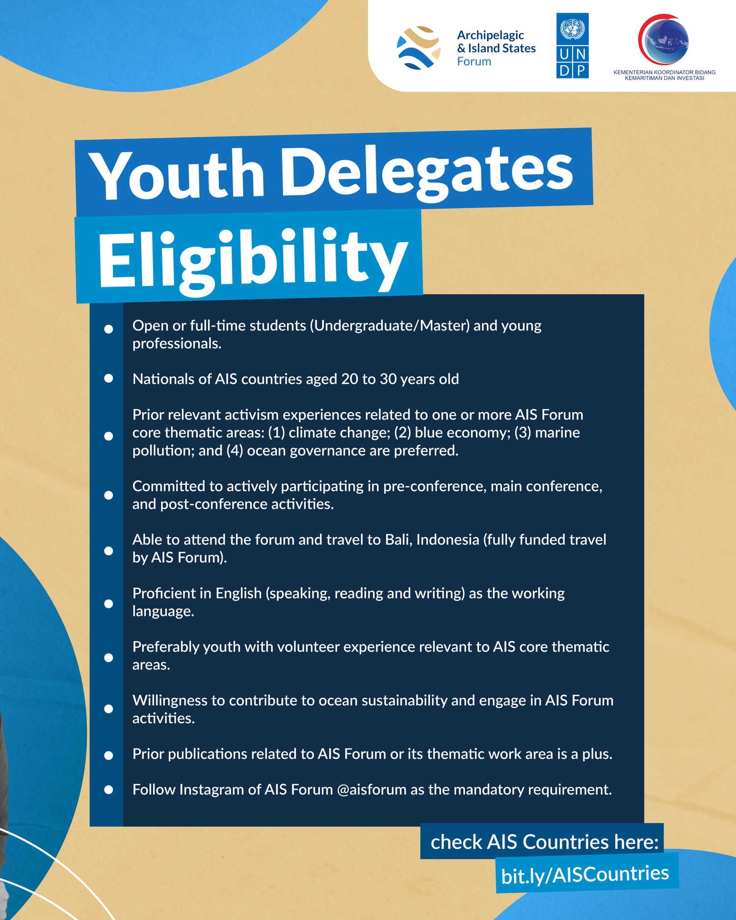 AIS Youth Conference 2023 — Archipelagic and Island States Forum
