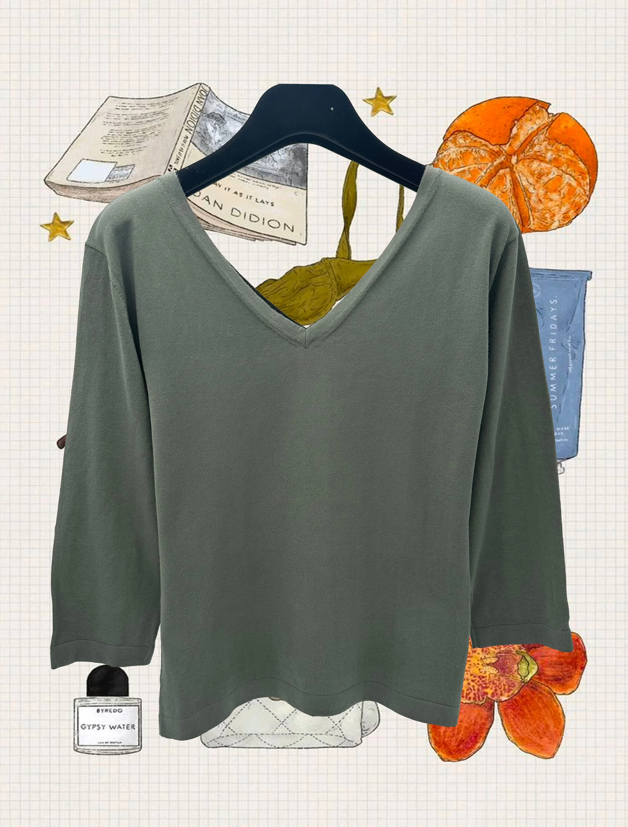 Saint Tropez in Khaki