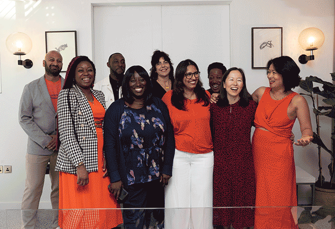 The Coaches of Colour team