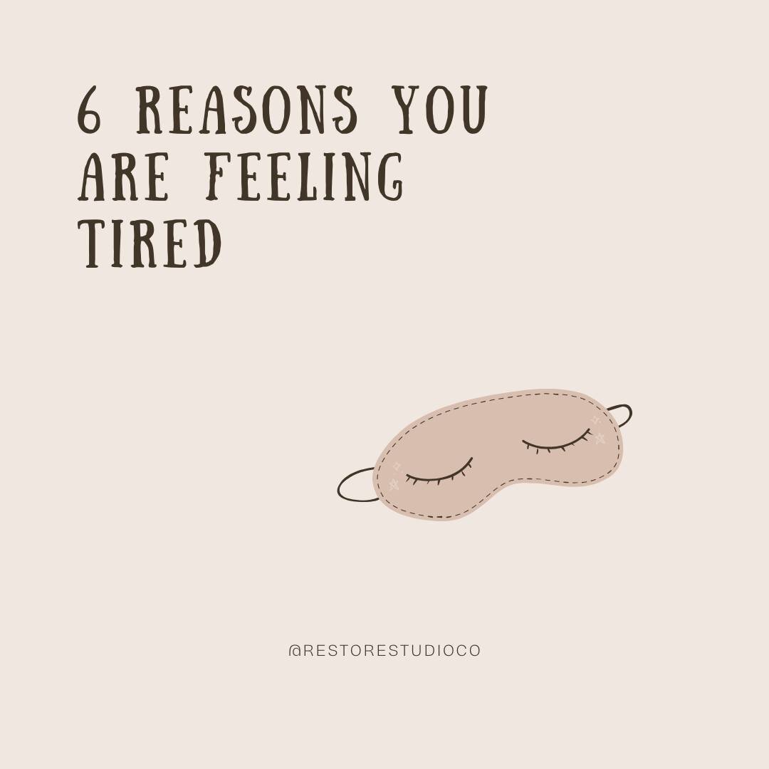 Are you tired of feeling tired? 😴 Let&rsquo;s look at reasons you might be feeling tired, so we know how to move forward - restfully!

🔹 Poor Sleep Quality: Chiropractic adjustments have been shown to improve sleep quality by mitigating sleep distu