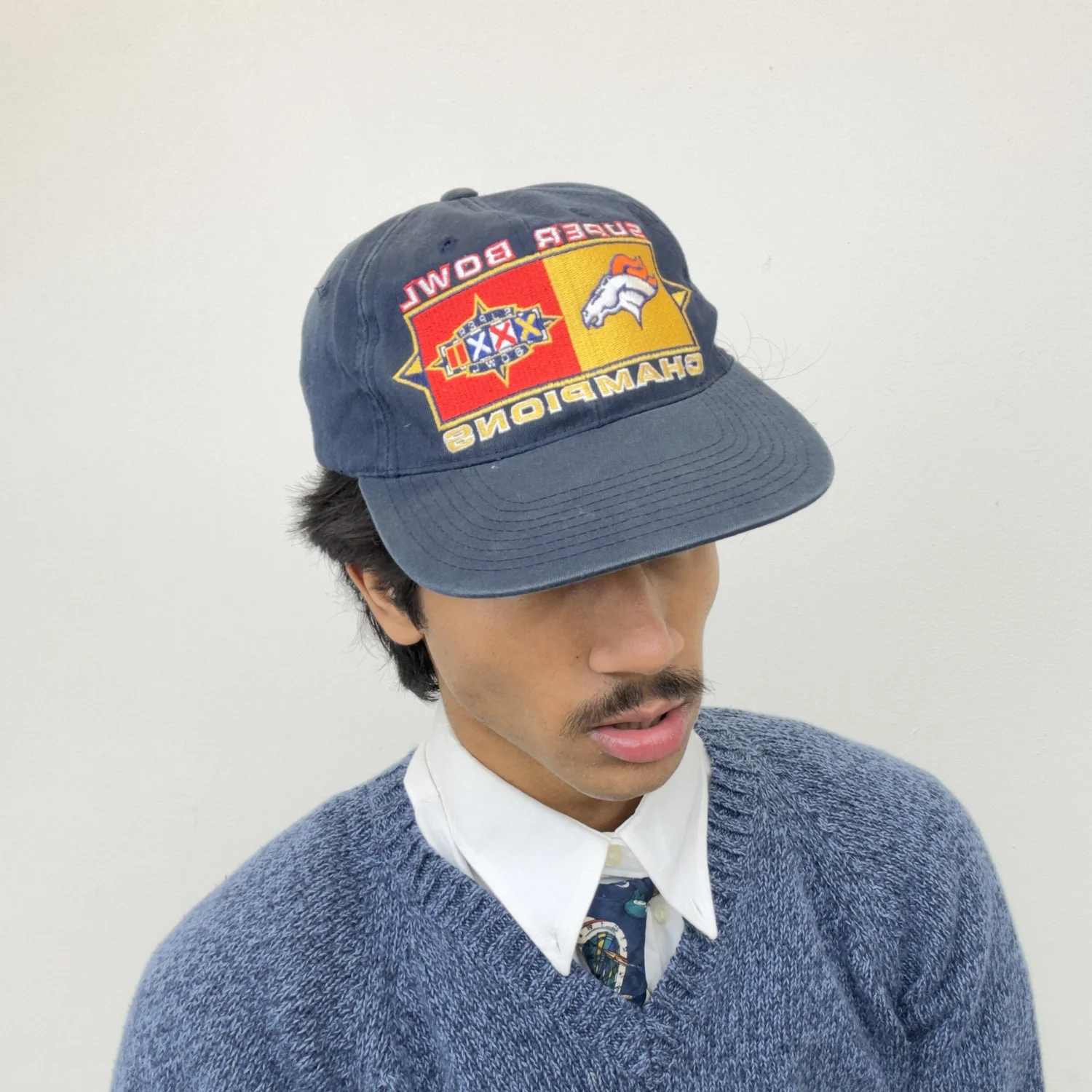 Rare Vintage 1998 Denver broncos Super Bowl Hat Chaotic Closet