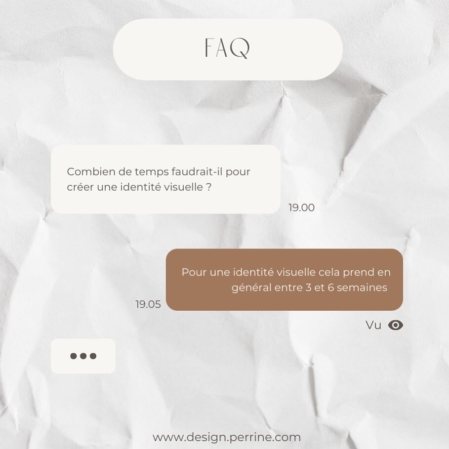 &Ccedil;a vous dirait de travailler avec moi
votre identit&eacute; visuelle ?

&bull; Pas de probl&egrave;me, je vous explique comment &ccedil;a marche !
&bull; Apr&egrave;s l'&eacute;tude d'un questionnaire de Marc je vous propose trois concepts ave