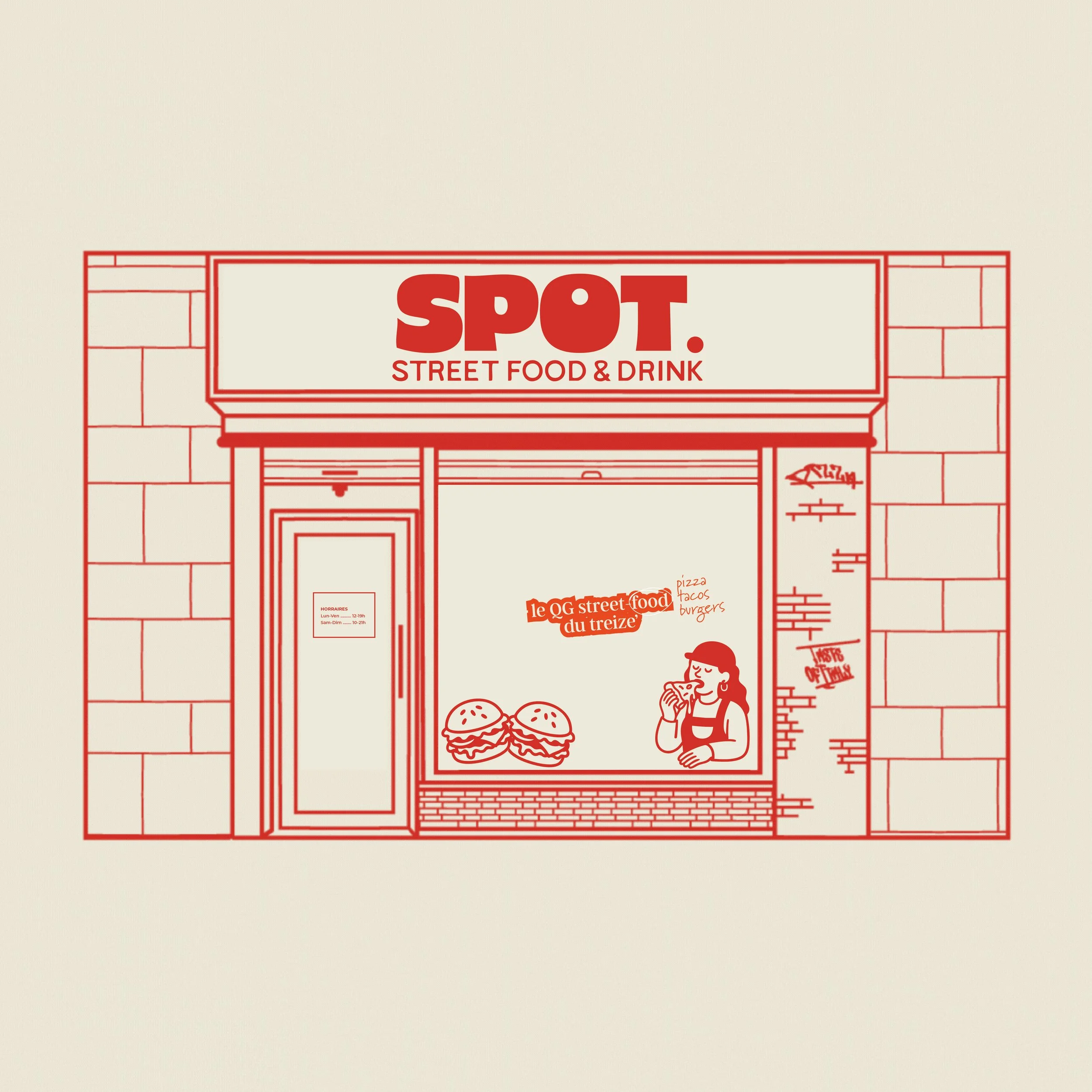 Spot - Street art et Street Food
