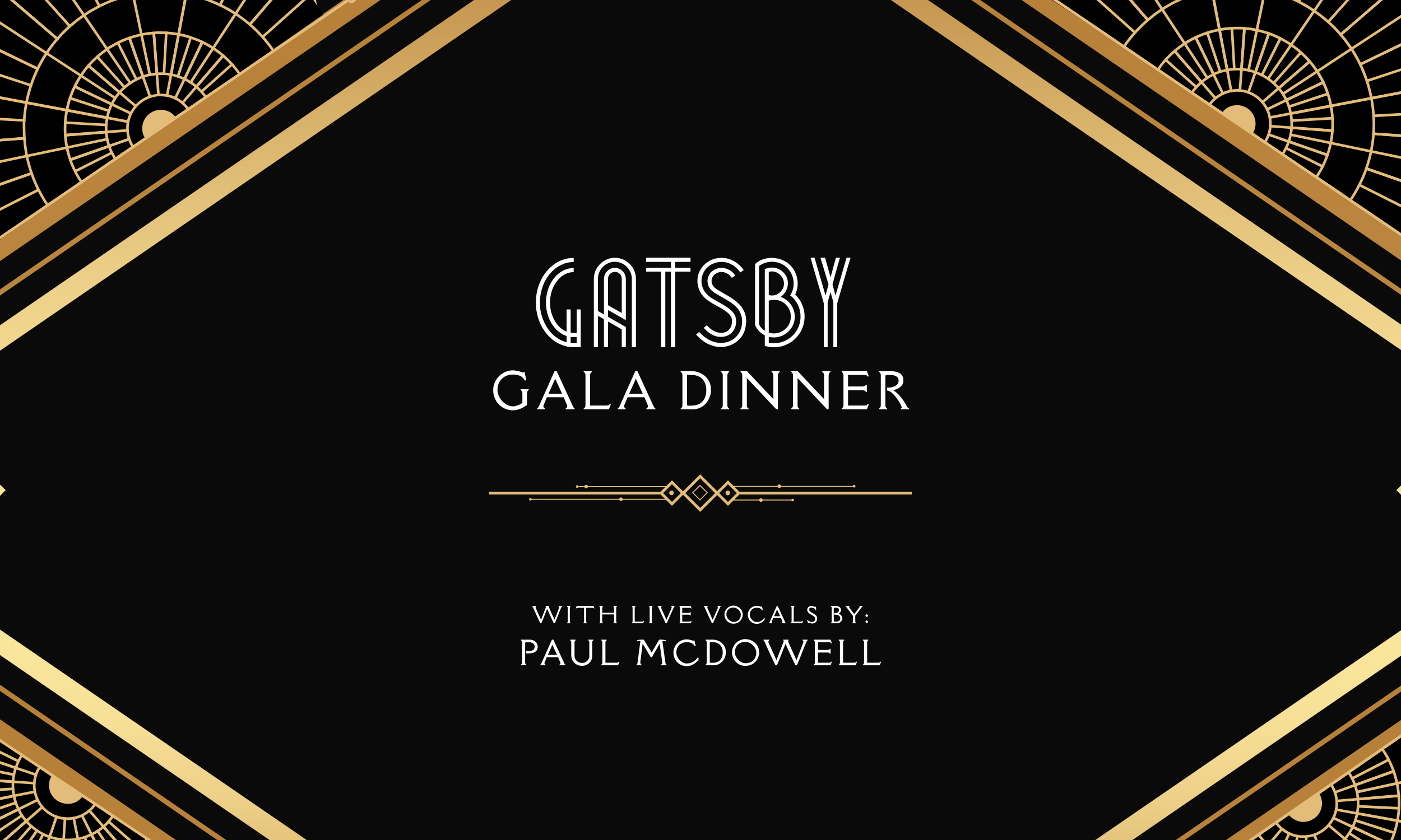 gatsby gala dinner
