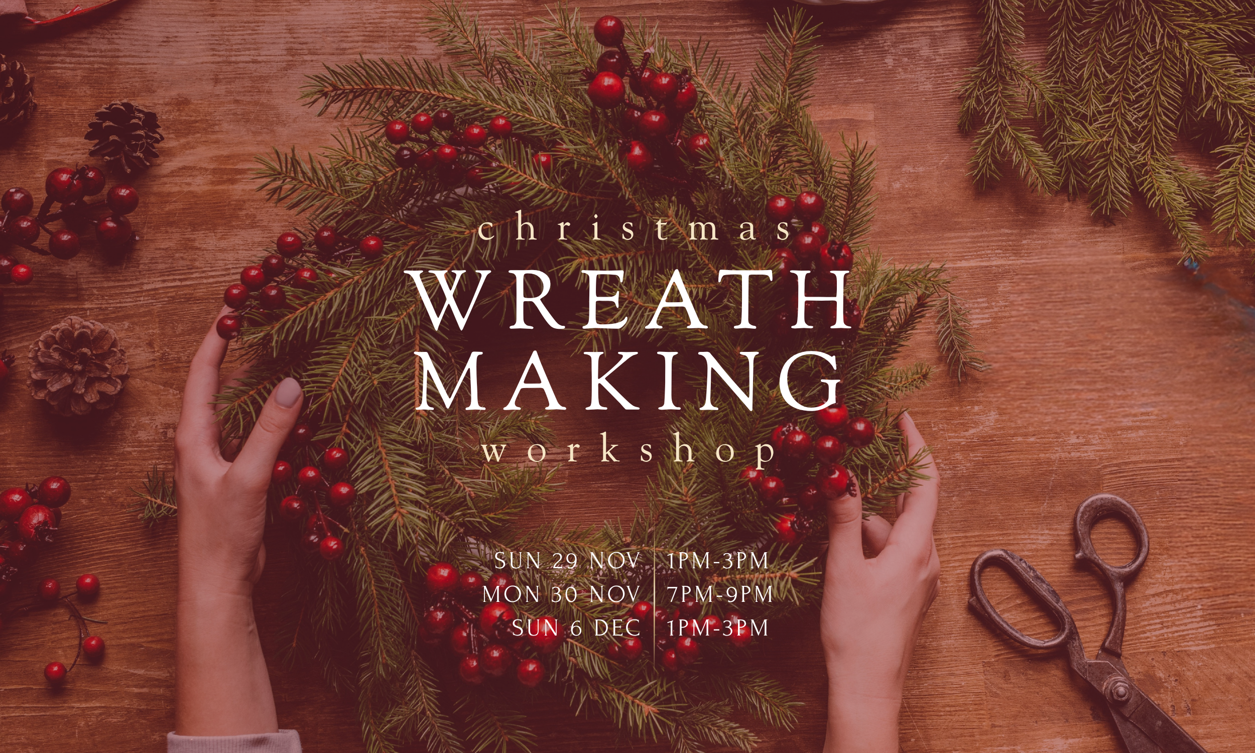 Christmas Wreath Making Workshop