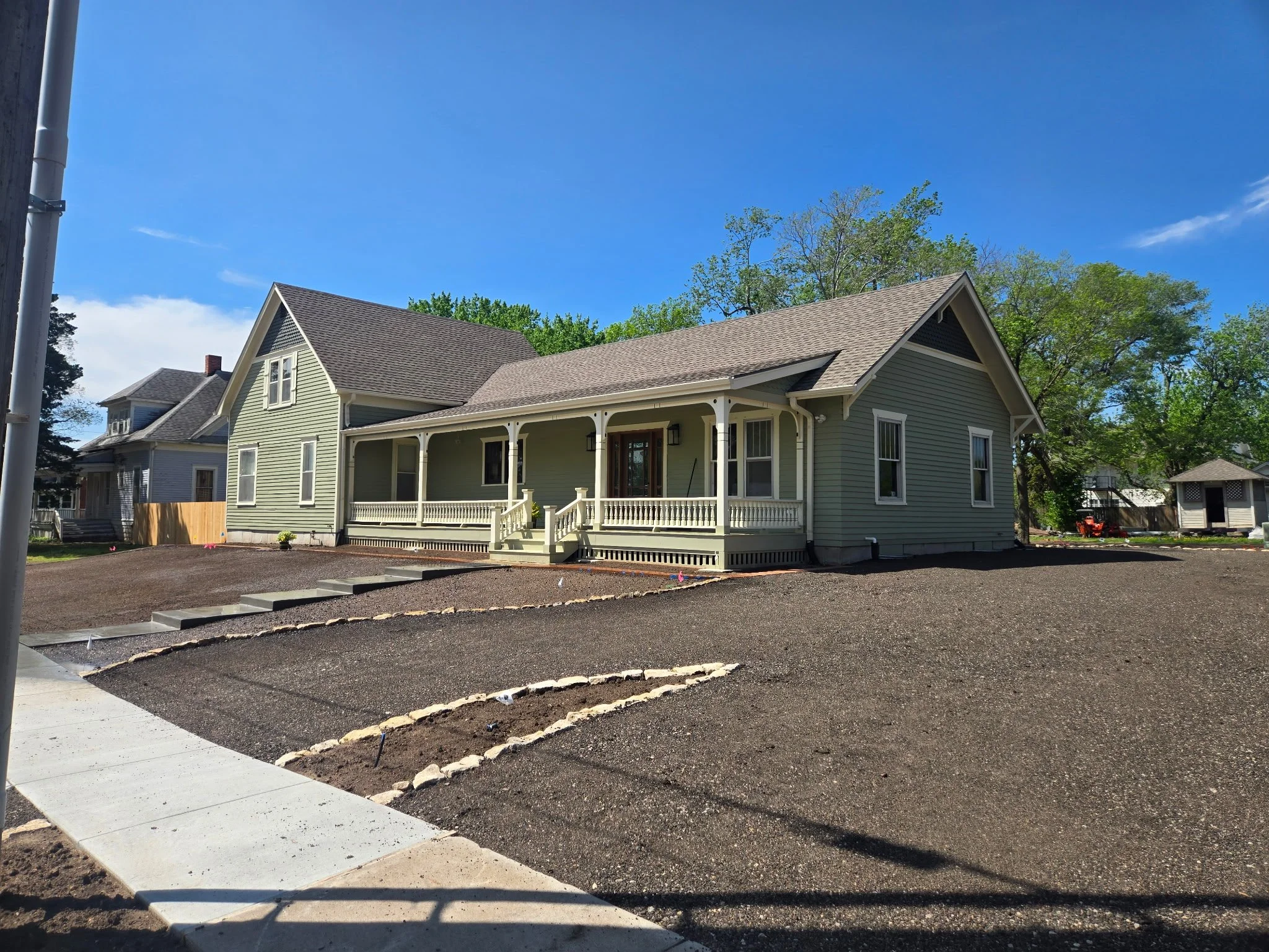 Historical Renovation- Built 2 houses into 1. 