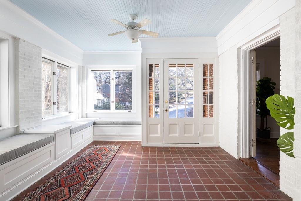 1410 Monroe | Morningside | Sunroom After