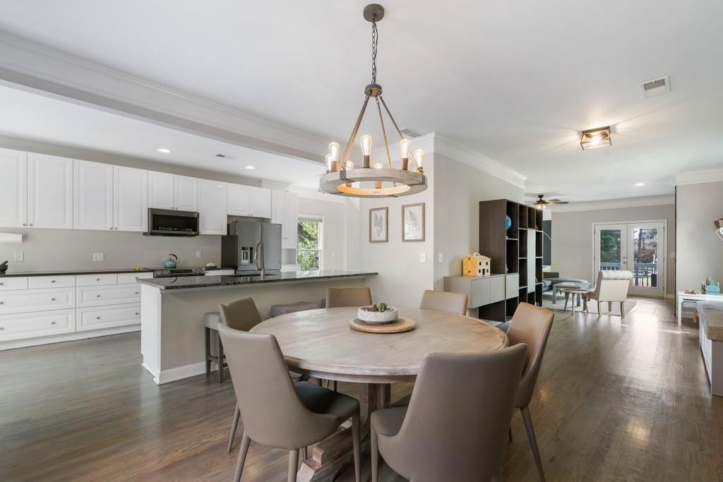 724 Connally | Summerhill | Dining Room & Kitchen After
