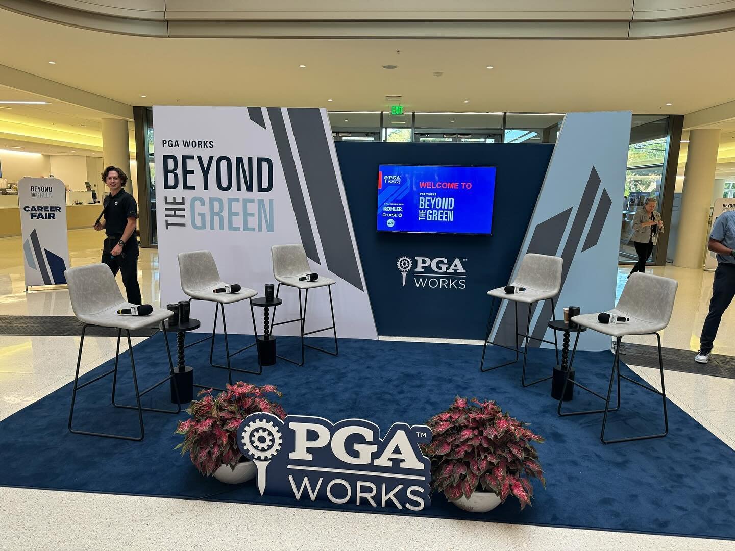 Our North American Live Events team headed to Jacksonville, Florida this weekend for the first of four stops for @pgaworks&rsquo; &ldquo;Beyond The Green.&rdquo; Held in conjunction with @pga of America Championships and other Professional Golf Tourn