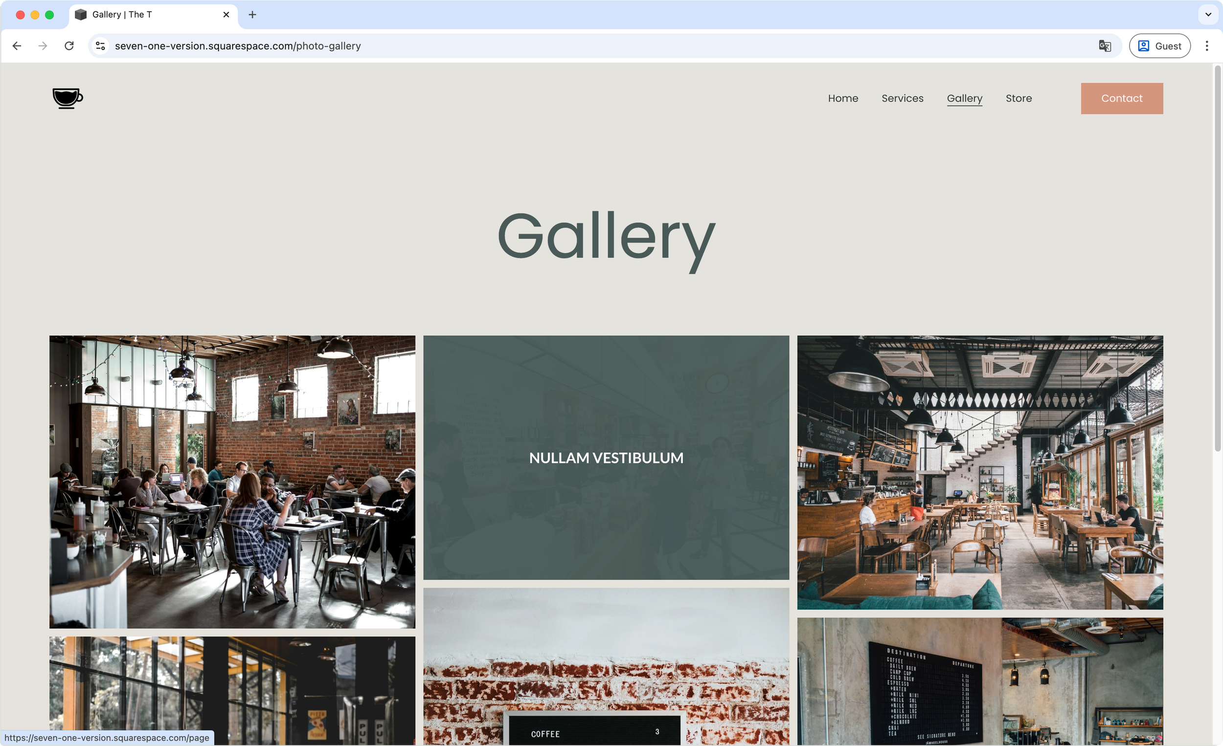 Basic caption rollover - Gallery Section Grid (7.1)