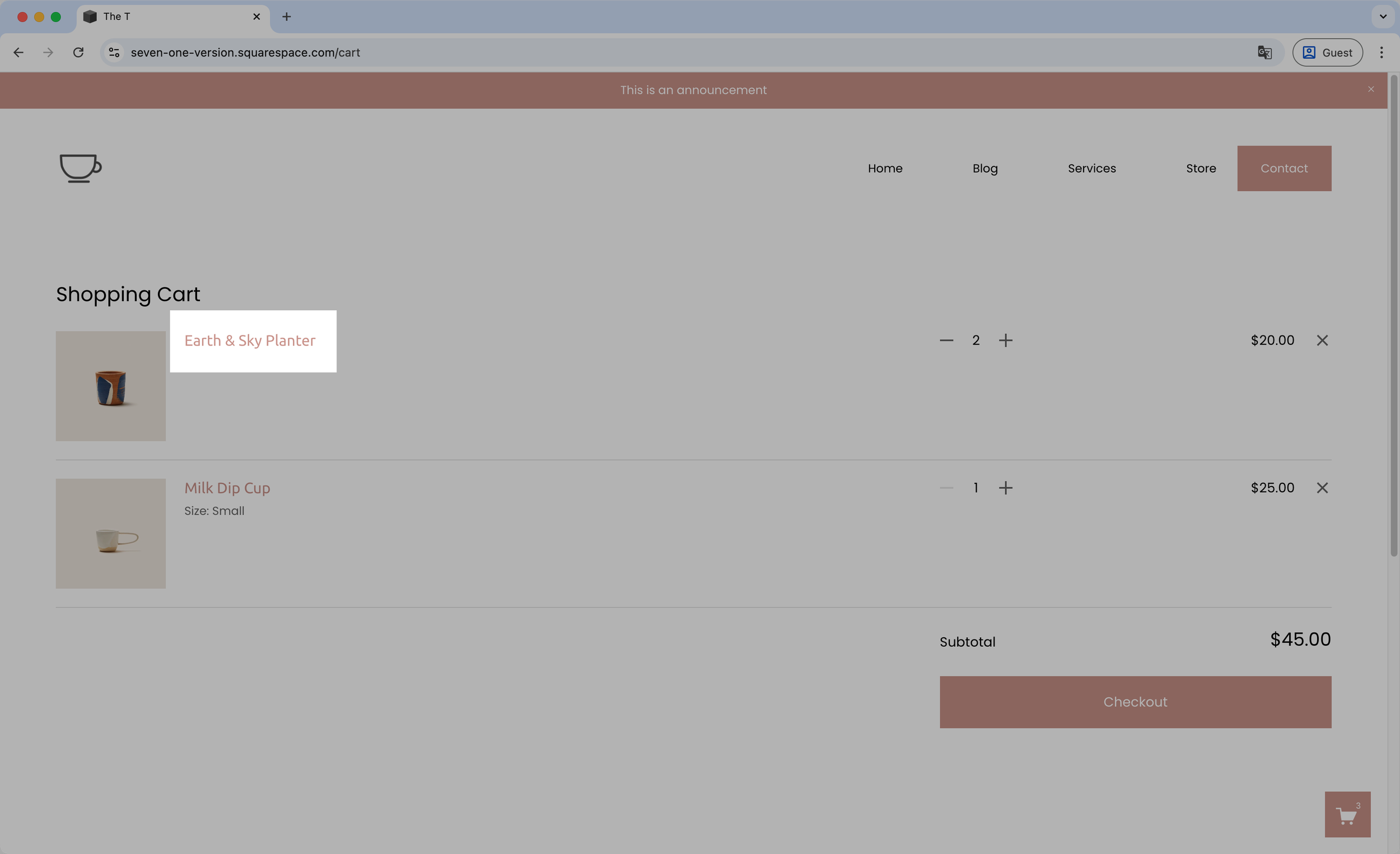 Custom font for product title - Cart page