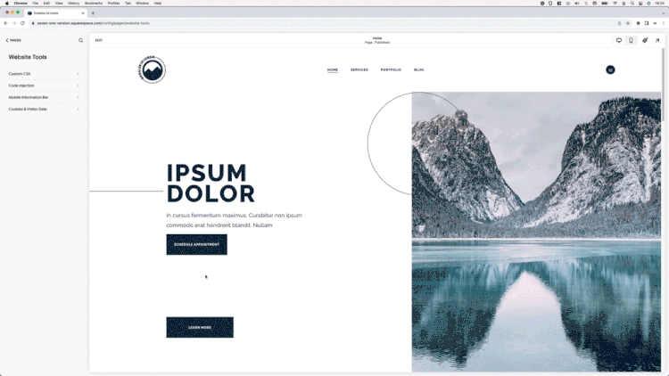Removing the space under code blocks in Squarespace when using Fluid ...