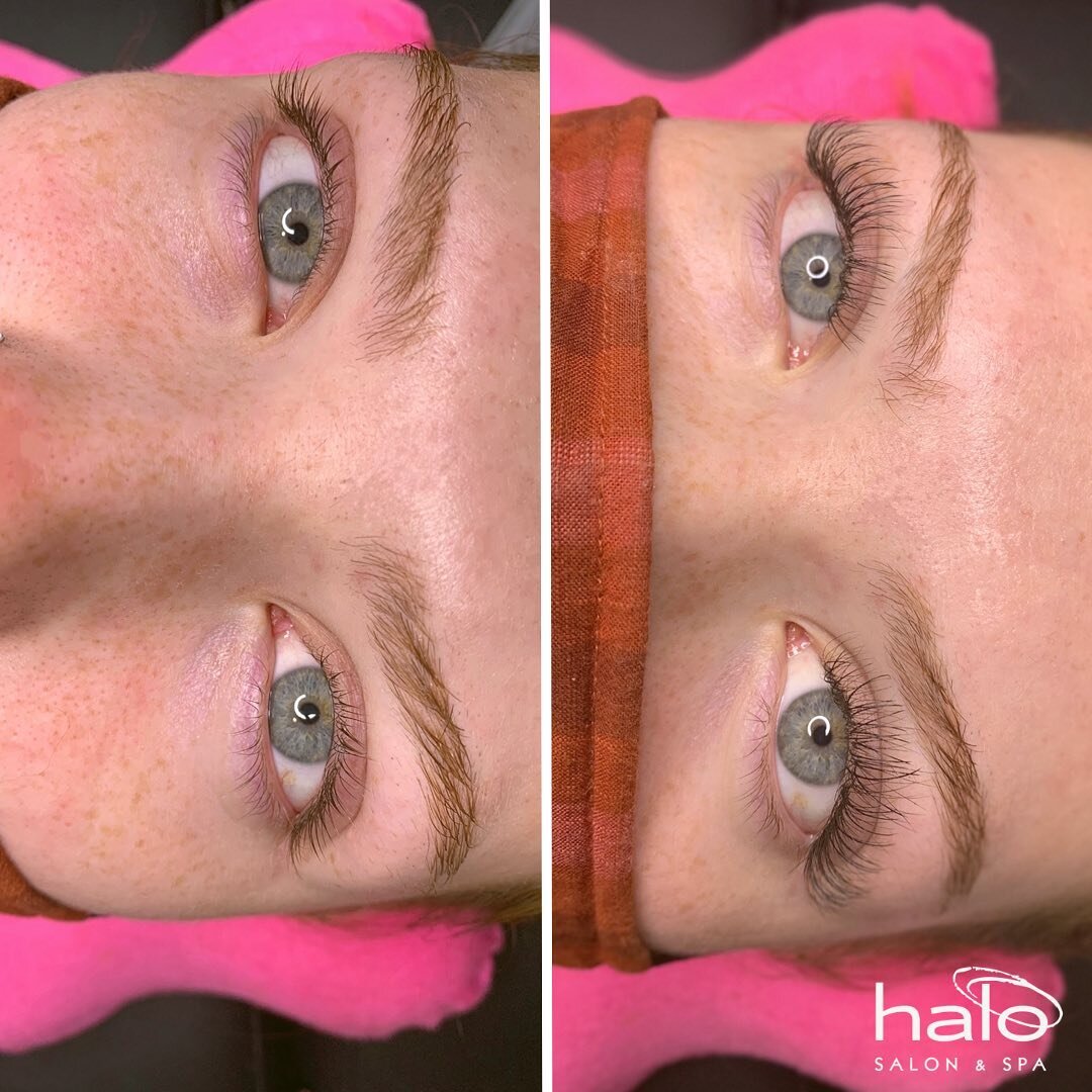 Handcrafted Hybrids:

Heather wanted a touch of fullness and a fluffed finish on her lashes, so Emmalee created a custom classic-volume lash extension look for her. Swipe for the after in action!

Don&rsquo;t forget- lashes with Emmalee are 50% OFF t