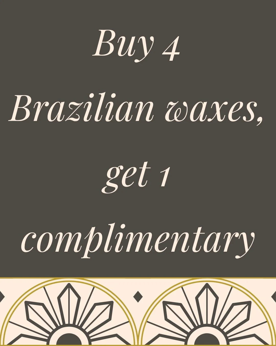 Get more for less at @halosalonaugusta ✨

THIS MONTH ONLY, purchase your series and get a complimentary service! B3G1 free massages and B4G1 free Brazilian waxes loading&hellip;Head to haloaugusta.com, download the Go Halo app, or give us a call at 7