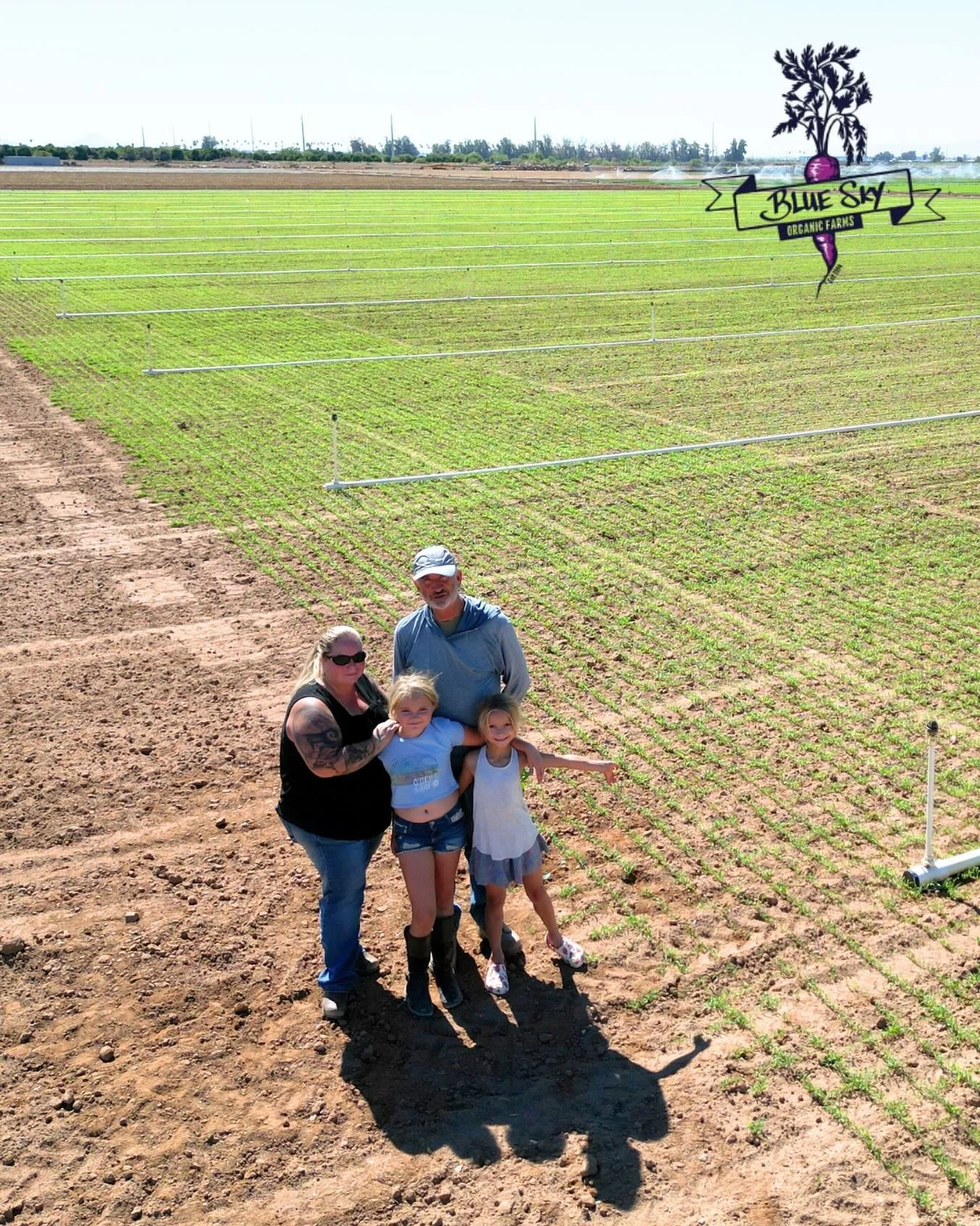 Our September Chef in the Garden Farm Feature celebrates Blue Sky Organic Farms! They are a certified organic family farm located in Litchfield Park, AZ. 📍

They have been farming in Arizona since 1995, with their chef-turned farmer David growing pr