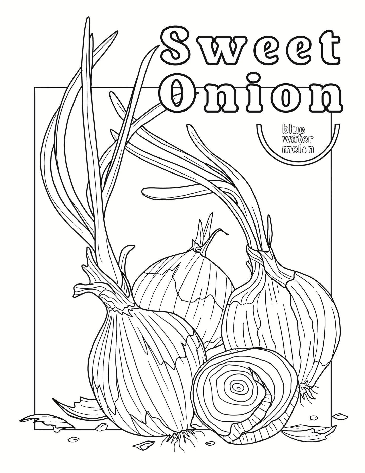 This month Chef in the Garden learners explore all about sweet onions! 🧅 Onions grow underground and belong to the allium family, along with garlic, leeks and chives. A sweet onion is a special kind of onion that tastes very mild and not spicy at al