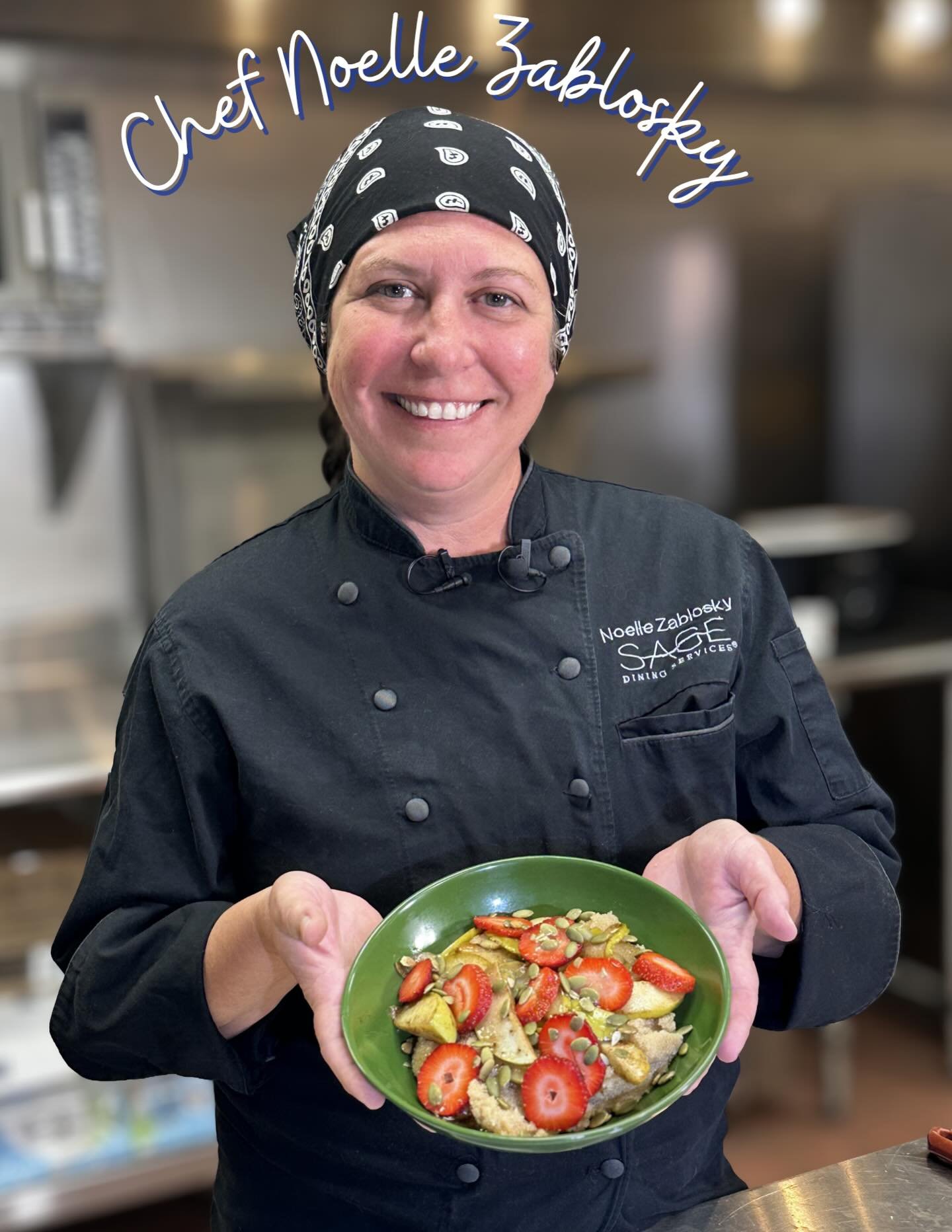 This month, Chef in the Garden learners get to prepare and taste Chef Noelle Zablosky&rsquo;s Fruit &amp; Butter Amaranth Porridge! 🥣 A delicious and cozy dish made with cooked amaranth, softened green apples with butter &amp; cinnamon, fresh strawb