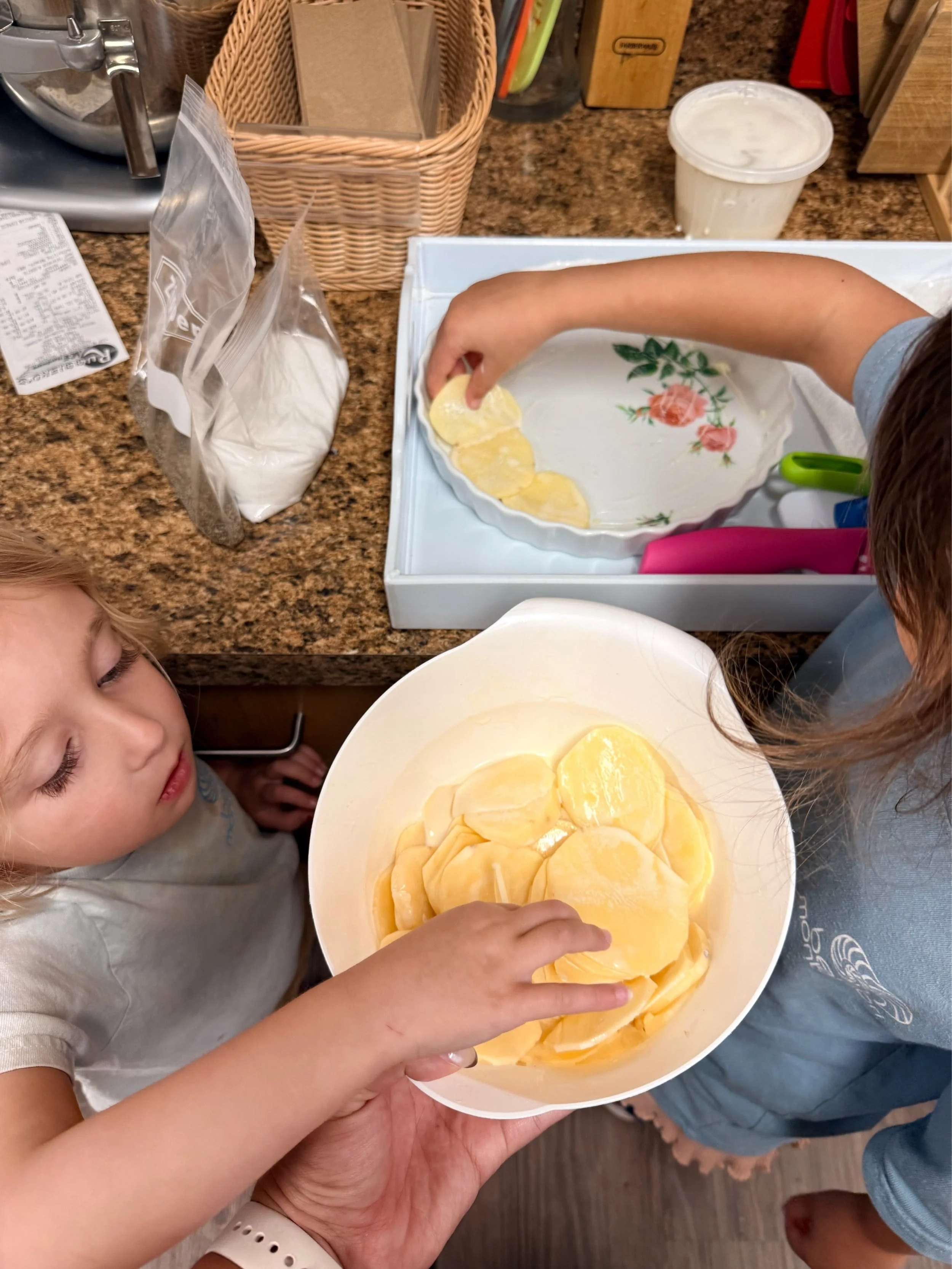 Our second cohort of students had the opportunity to build confidence and curiosity through hands-on cooking in September 💙

Making scalloped potatoes practiced their culinary skills of peeling, allowed some to try new culinary equipment such as a r