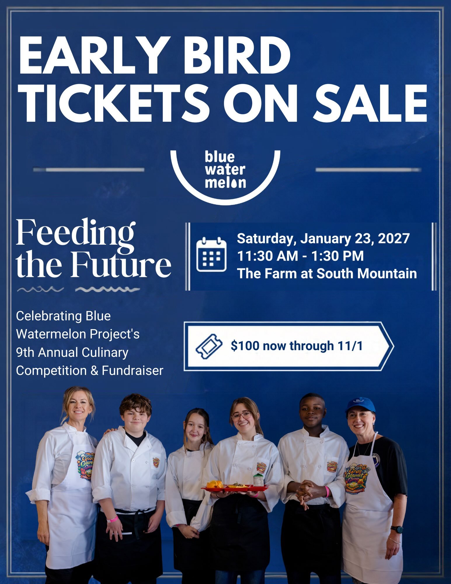 EARLY BIRD TICKETS ARE HERE 🎉 Scroll for more competition details ➡️

What happens&nbsp;when student creativity, culinary talent, and school food come together? Feeding the Future.&nbsp;💙

Come hungry and ready to enjoy a day of great food, live en
