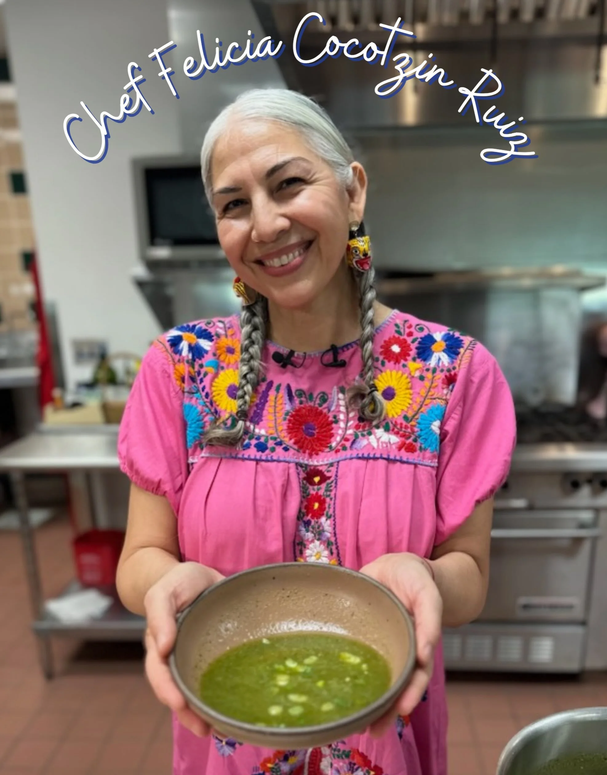 🌿 Meet Chef Felicia Ruiz! A Sonoran Desert chef, award-winning author, herbal teacher, and curandera, Felicia brings generations of tradition and healing wisdom to the table. Inspired by her great-grandmother, a healer and folk herbalist, Felicia ce