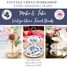 Vintage Cake Stand workshop
