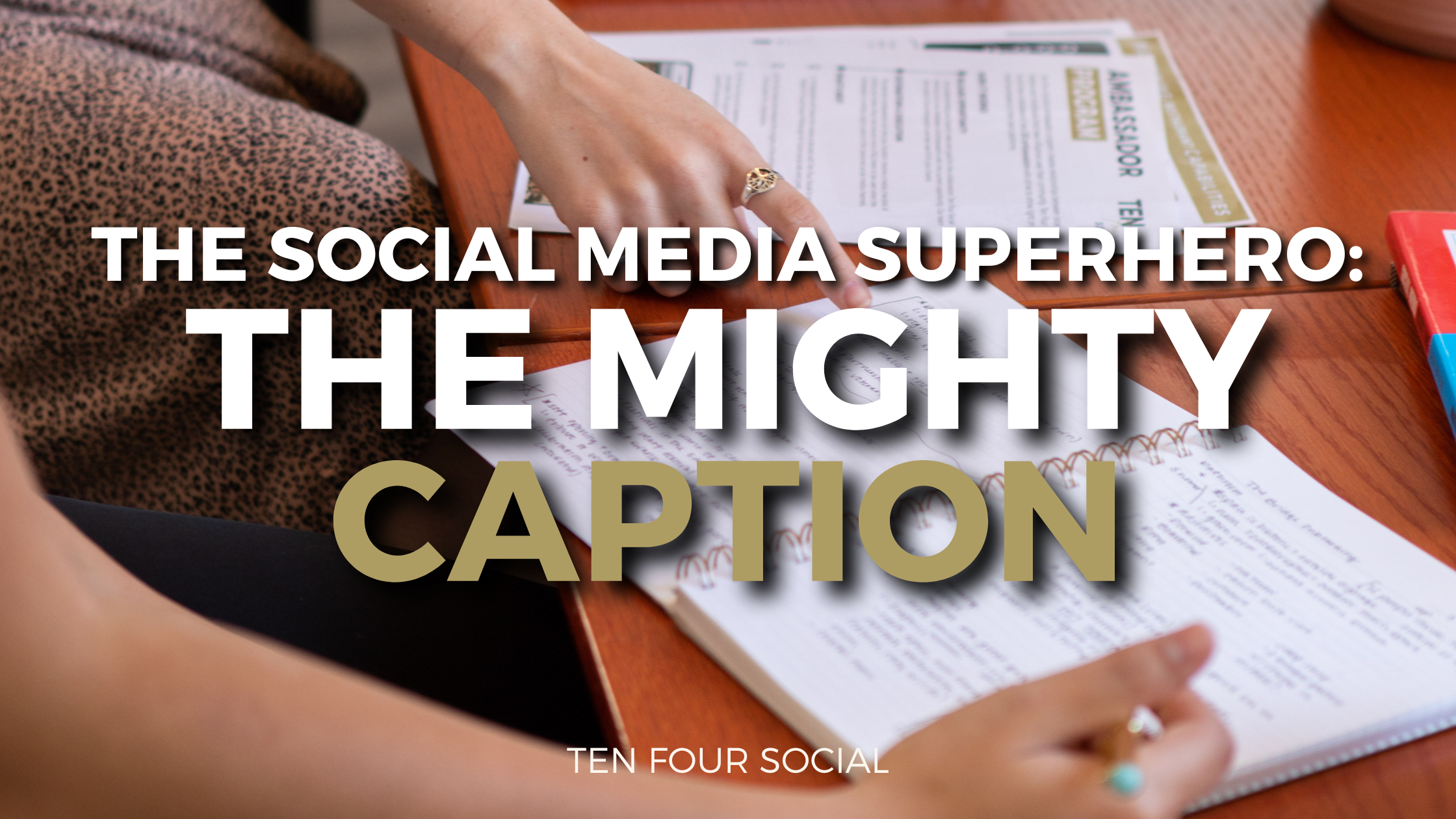 The Social Media Superhero: The Mighty Caption