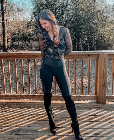 Spanx Faux Leather Leggings — Cheers to Jessi