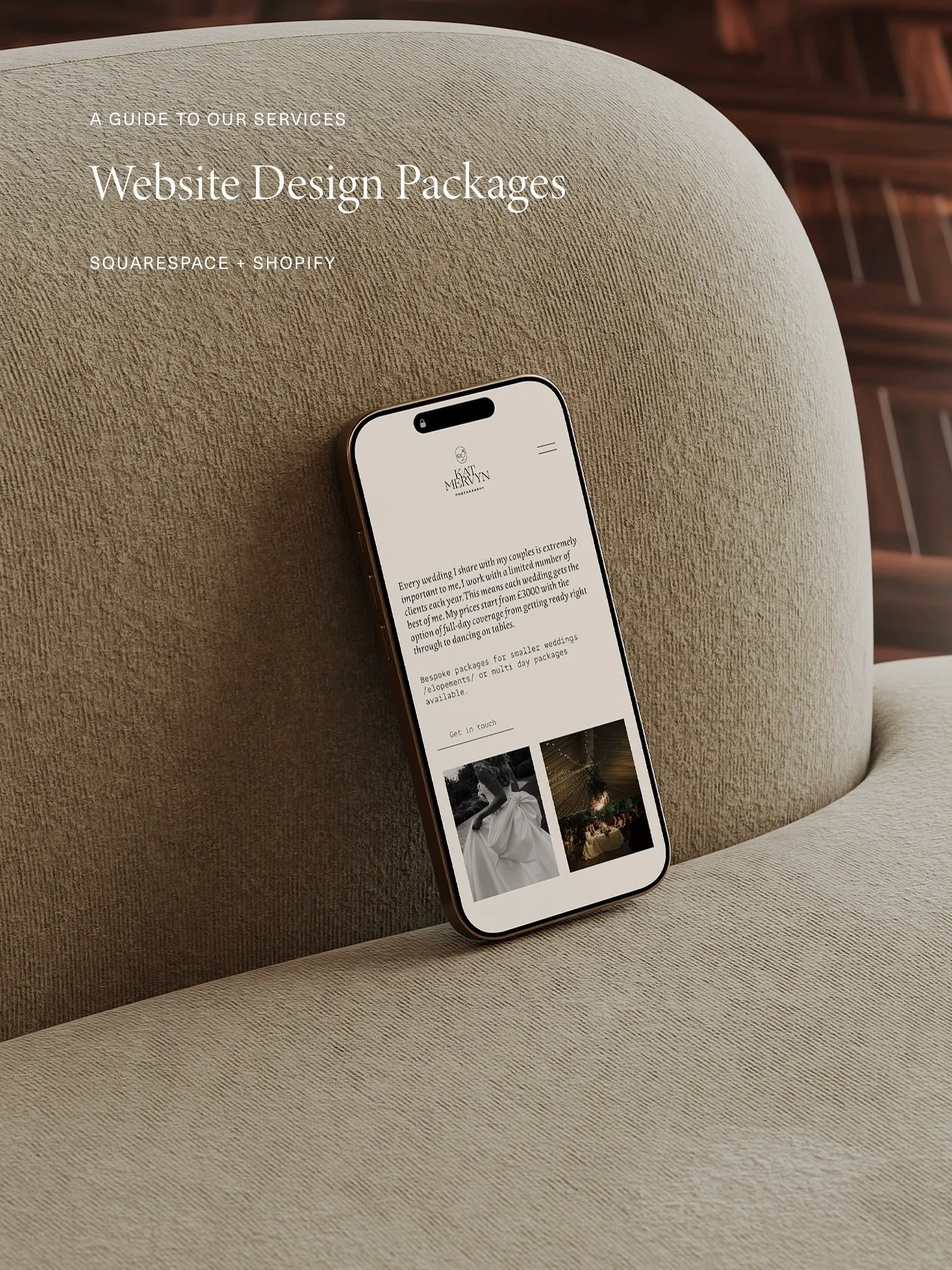 The website your brand deserves ✨  We offer strategically built Shopify &amp; Squarespace websites, for female-led brands who are ready to flourish.

We create websites that are rooted in strategic, meaningful design, equipping your business with a p