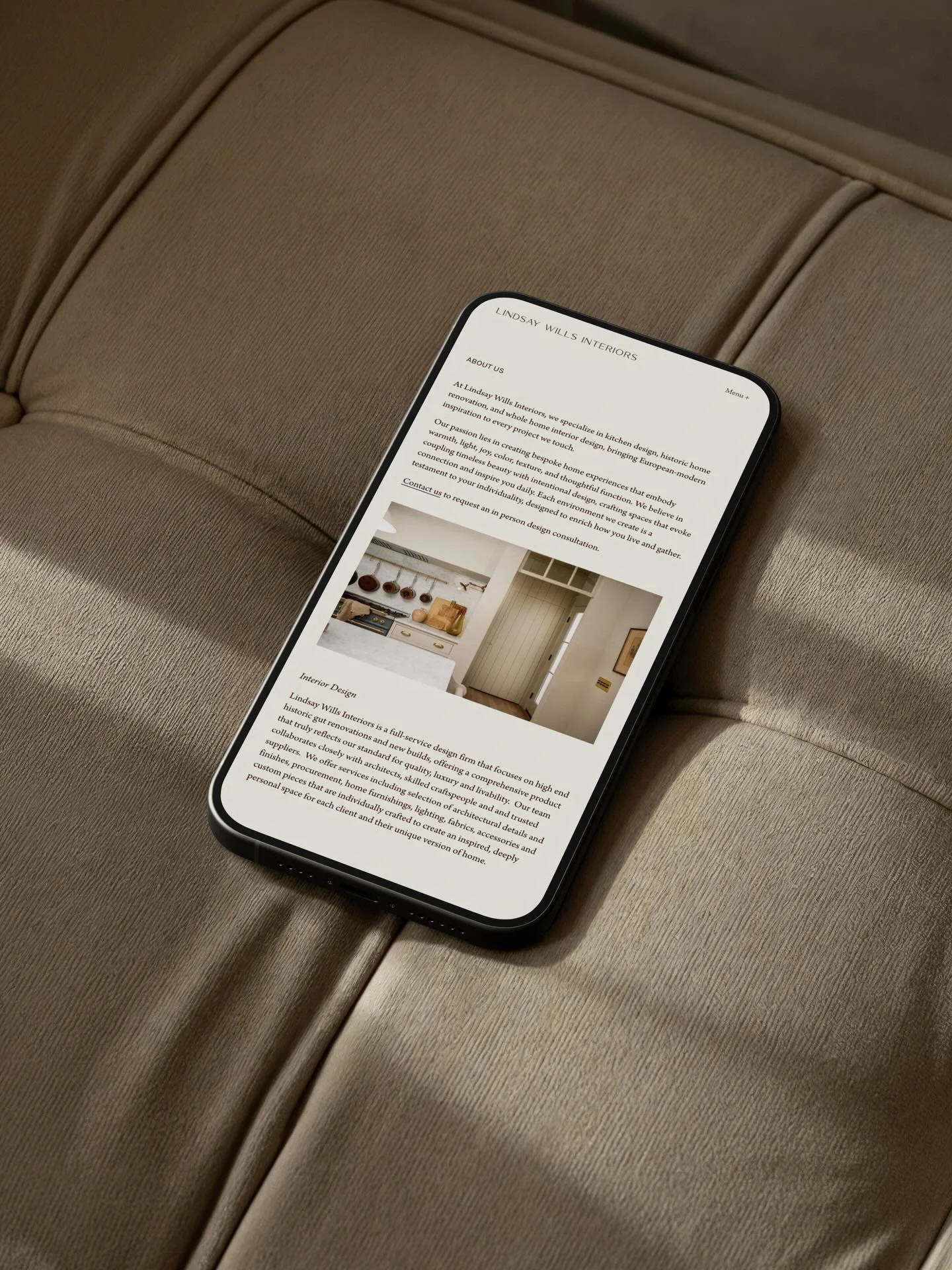 Introducing the new @squarespace website for @lindsaywillsinteriors 

A recent favourite of mine - and an absolutely wonderful client to work alongside with on multiple projects recently.

This web design project brings together Lindsay&rsquo;s stunn