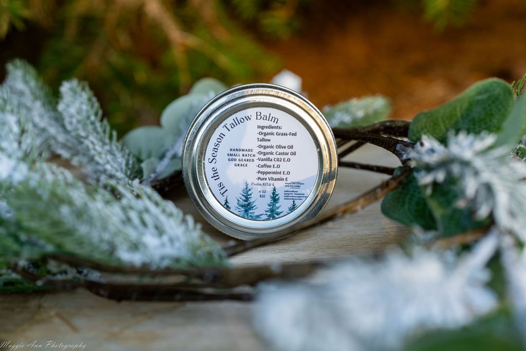 Winter Armor with Turpentine Tallow Balm Jar